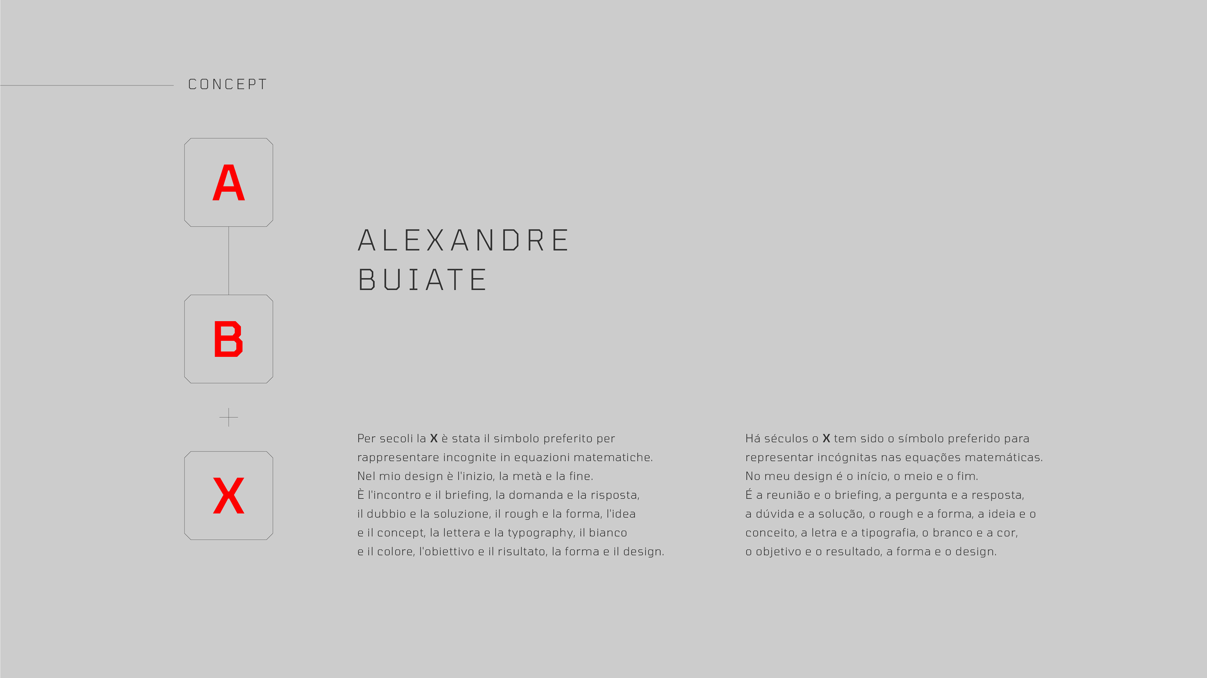 Alexandre Buiate Graphic Designer Personal Branding