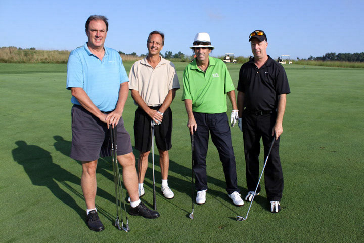 Alice Cooper on the golf course.