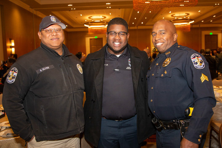 Robert Oliver, Michael Abernathy and SGT Malcom Miller.