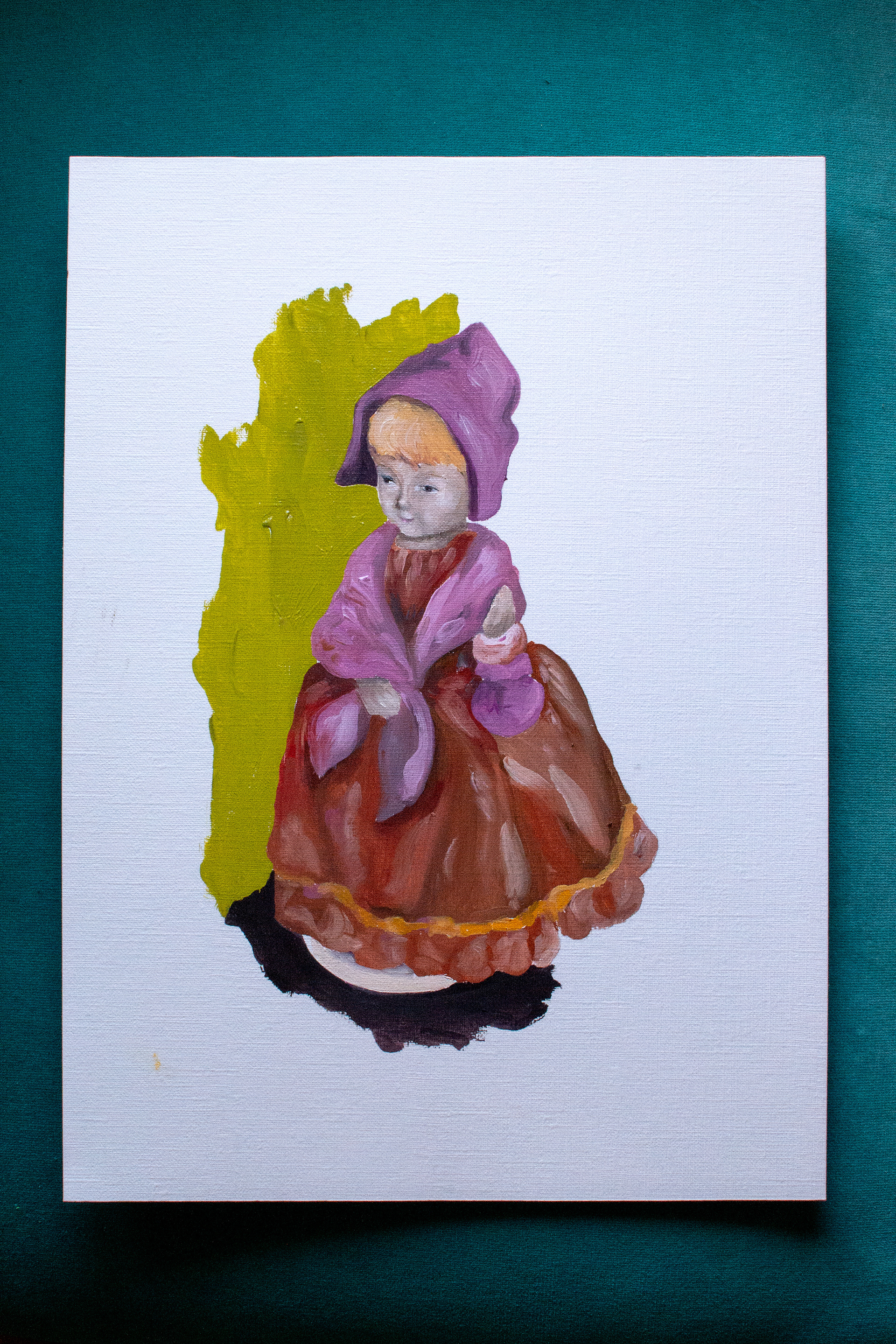 Oil on paper - 24 x 33 cm - 2020