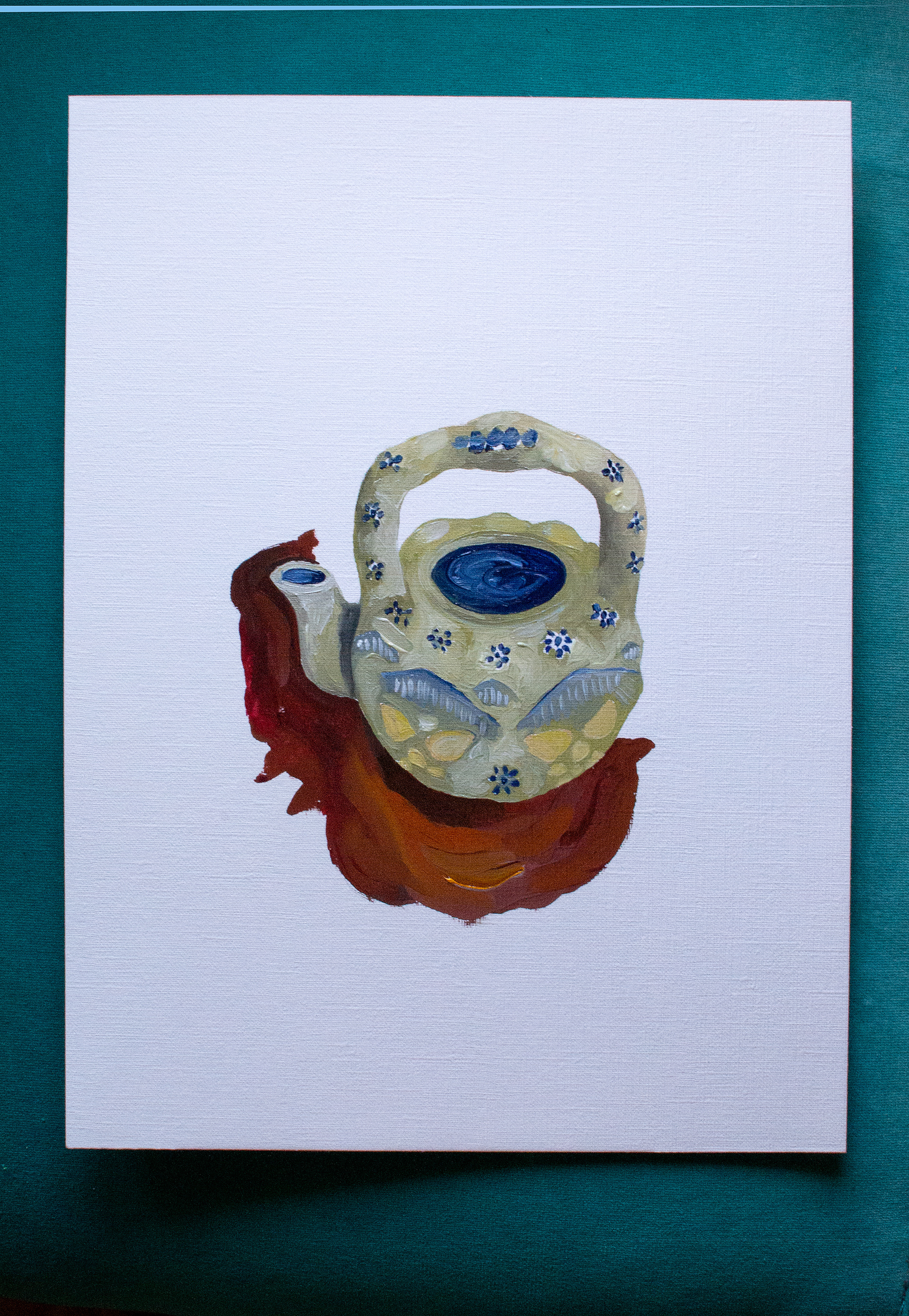 Oil on paper - 24 x 33 cm - 2020