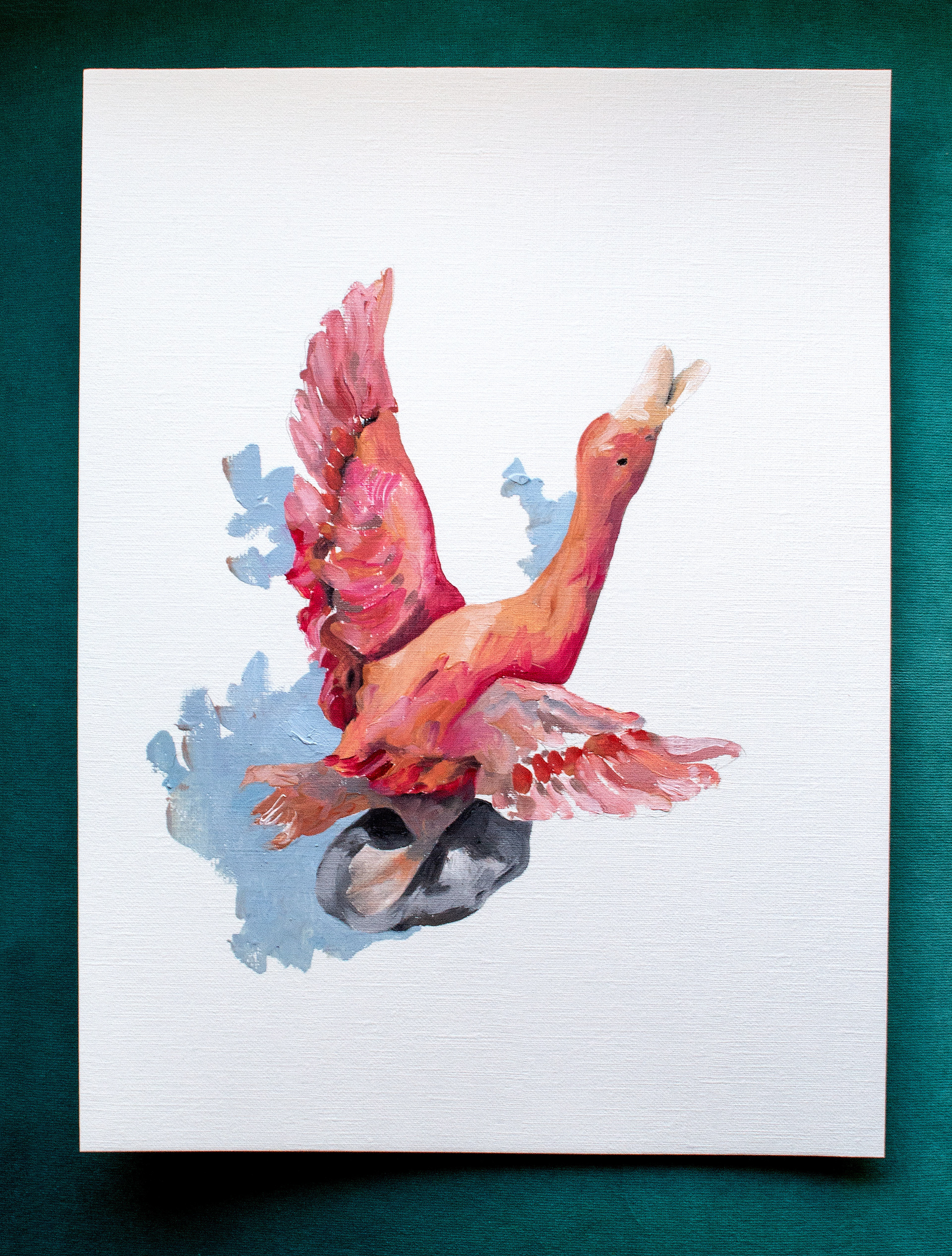 Oil on paper - 24 x 33 cm - 2020