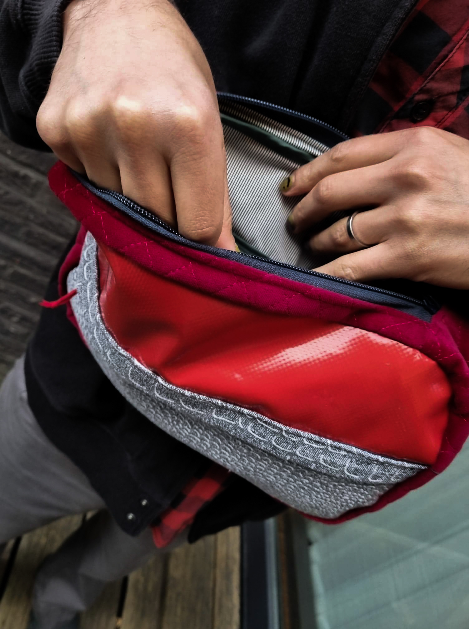Custom sling bag