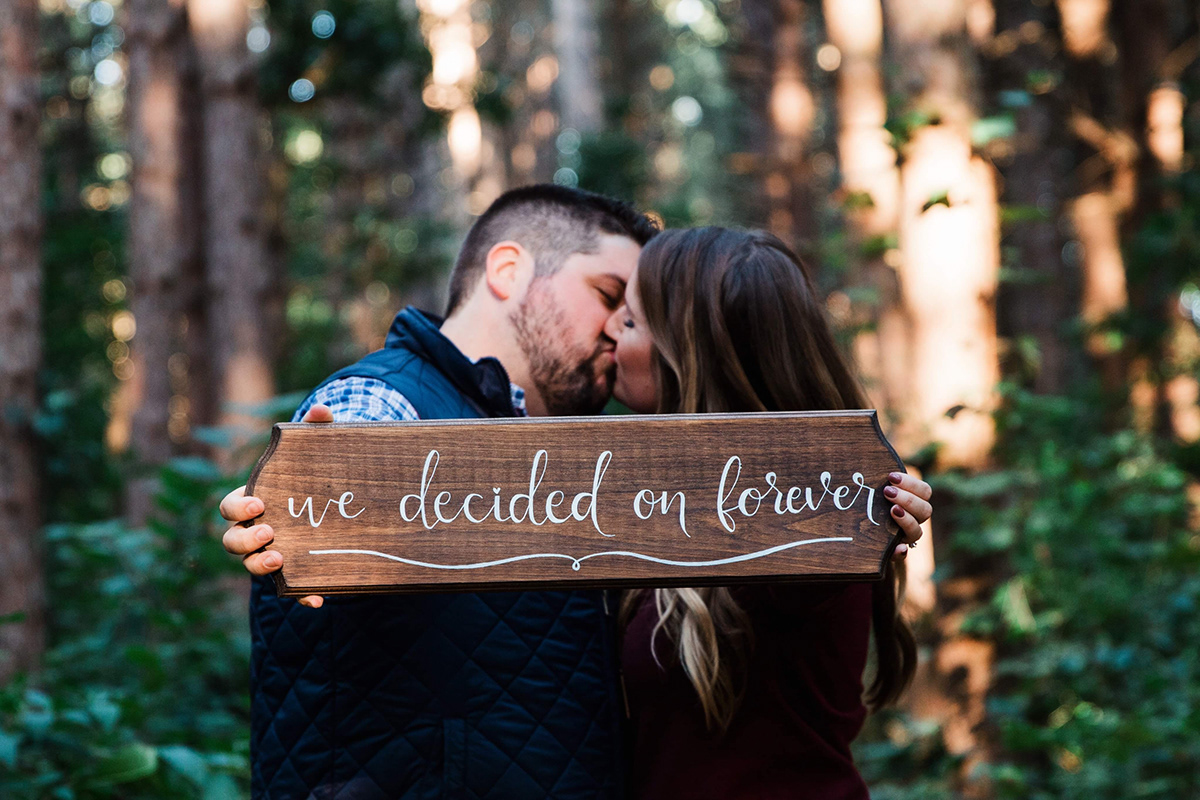 Emma Holmes - Engagement Sign