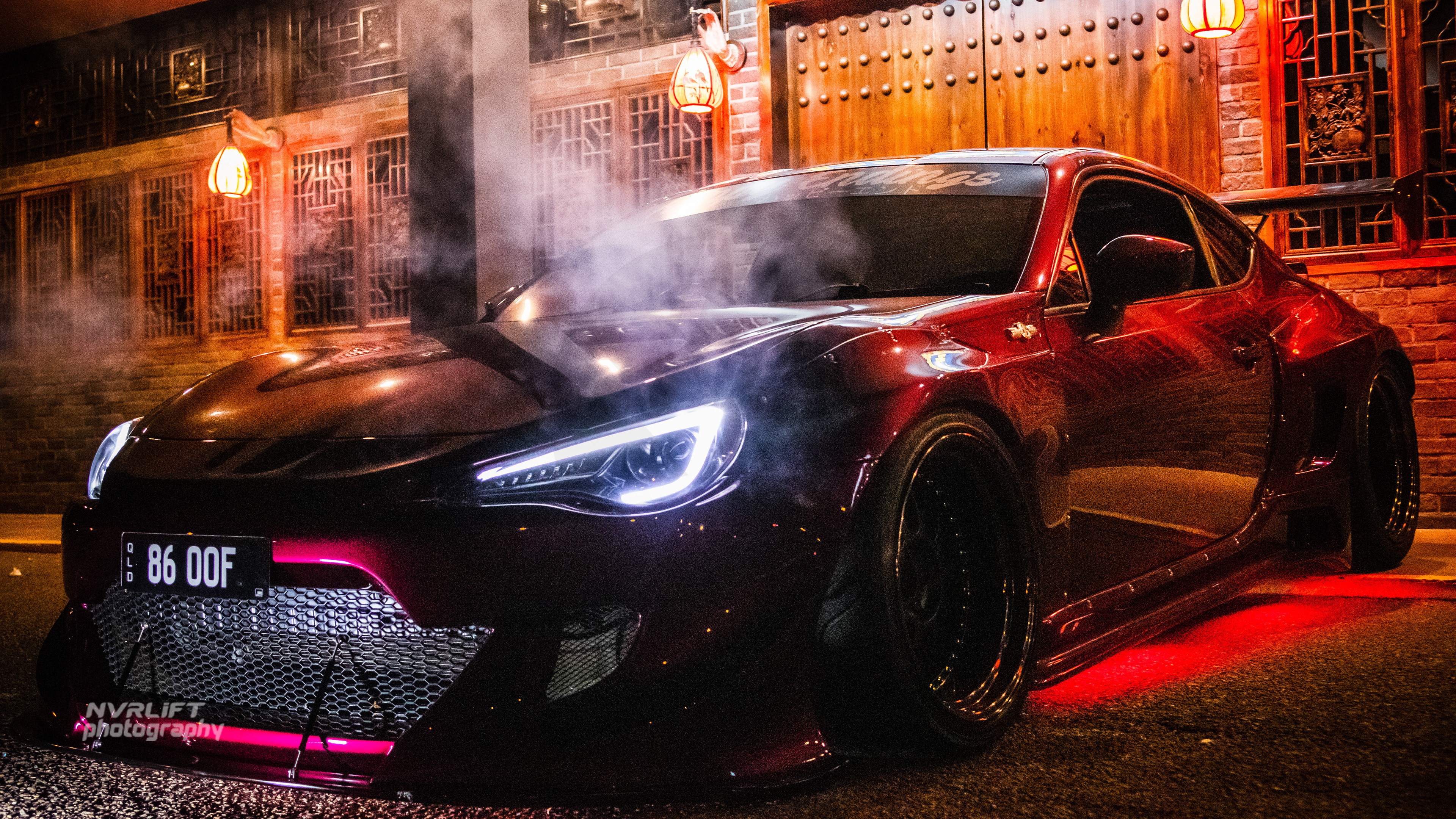 Toyota 86 GTS v3 Pandem Rocket Bunny Kit - shot in Sunnybank.