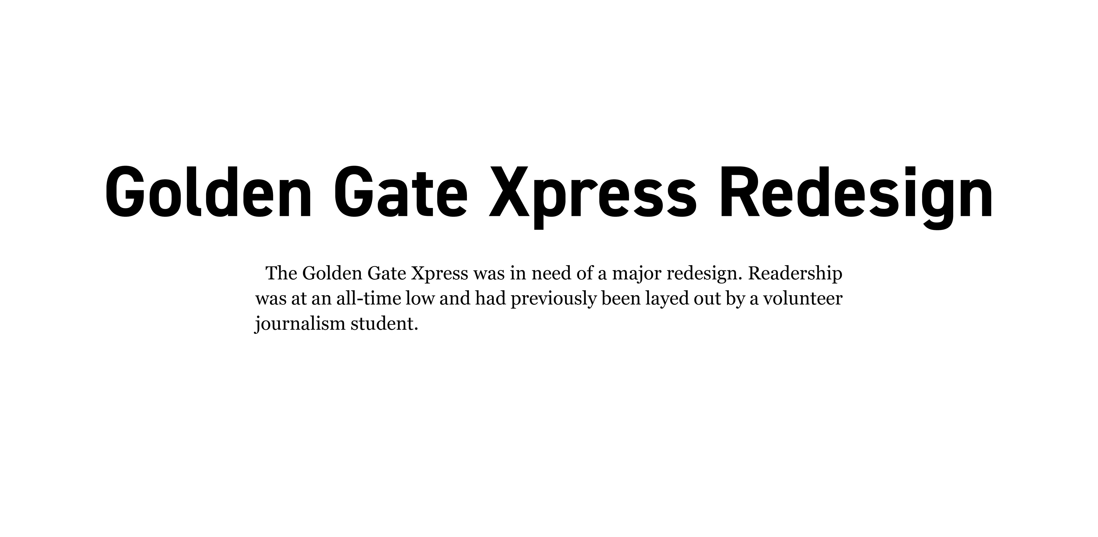nick wise golden gate xpress newspaper