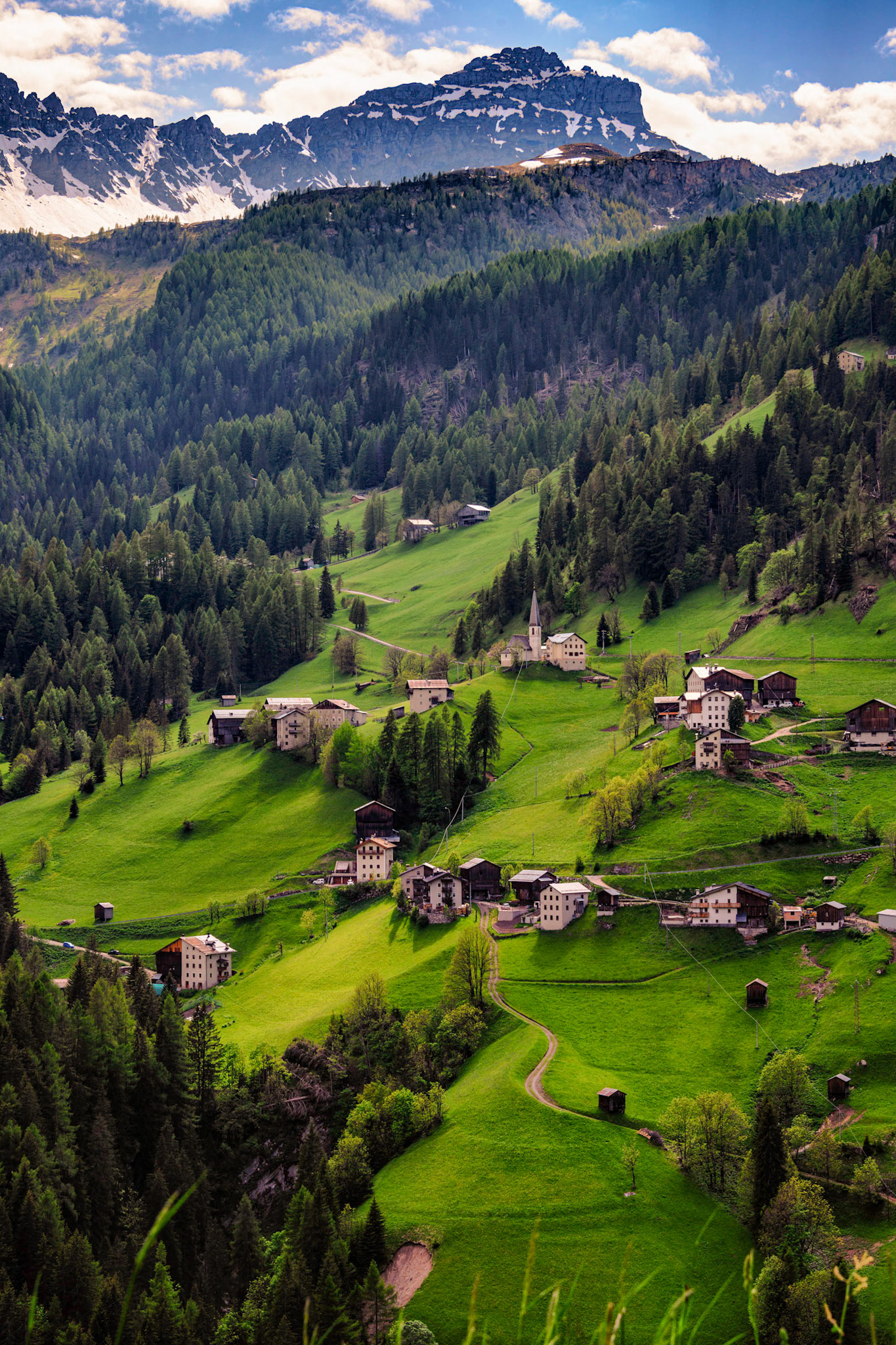 Somewhere in the Dolomites, Italy