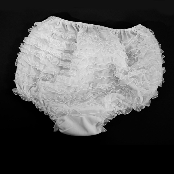 Nylon Nostalgia Frilly Knickers