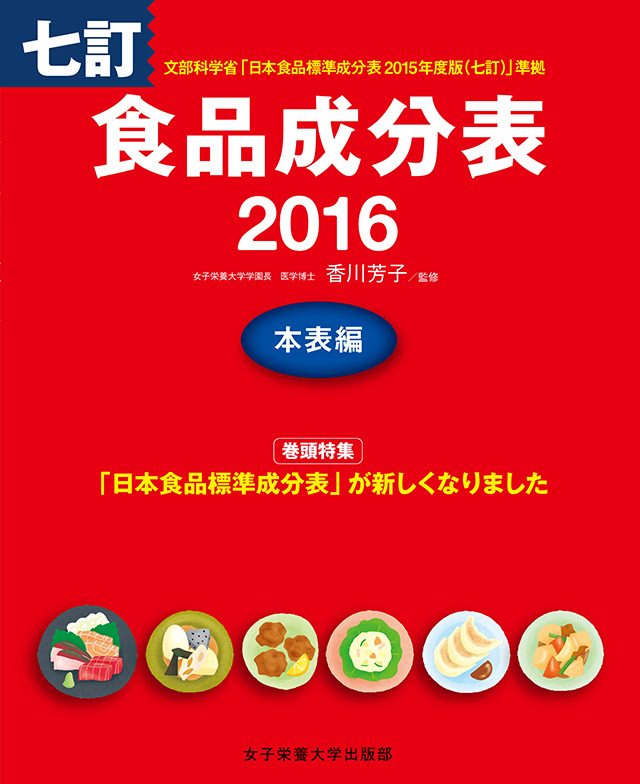 横田洋子デザイン Yokoyoko Design 食品成分表