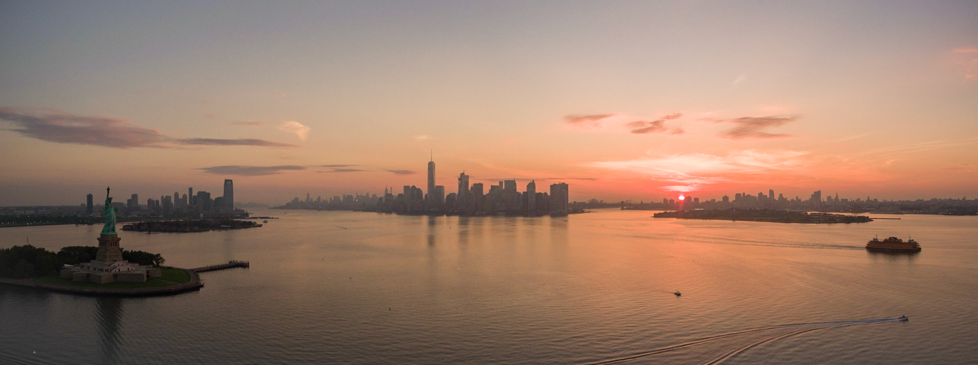 New York Harbor, Dawn