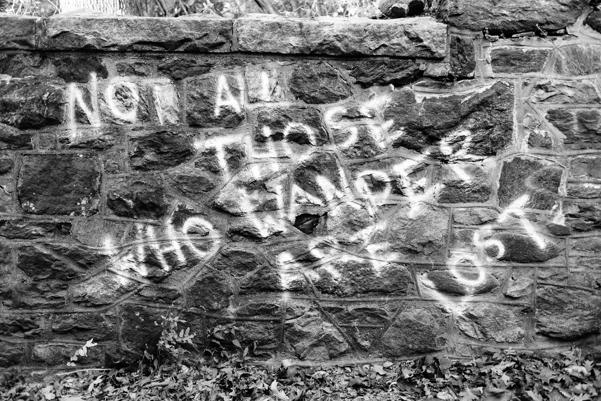 Not All Who Wander Are Lost