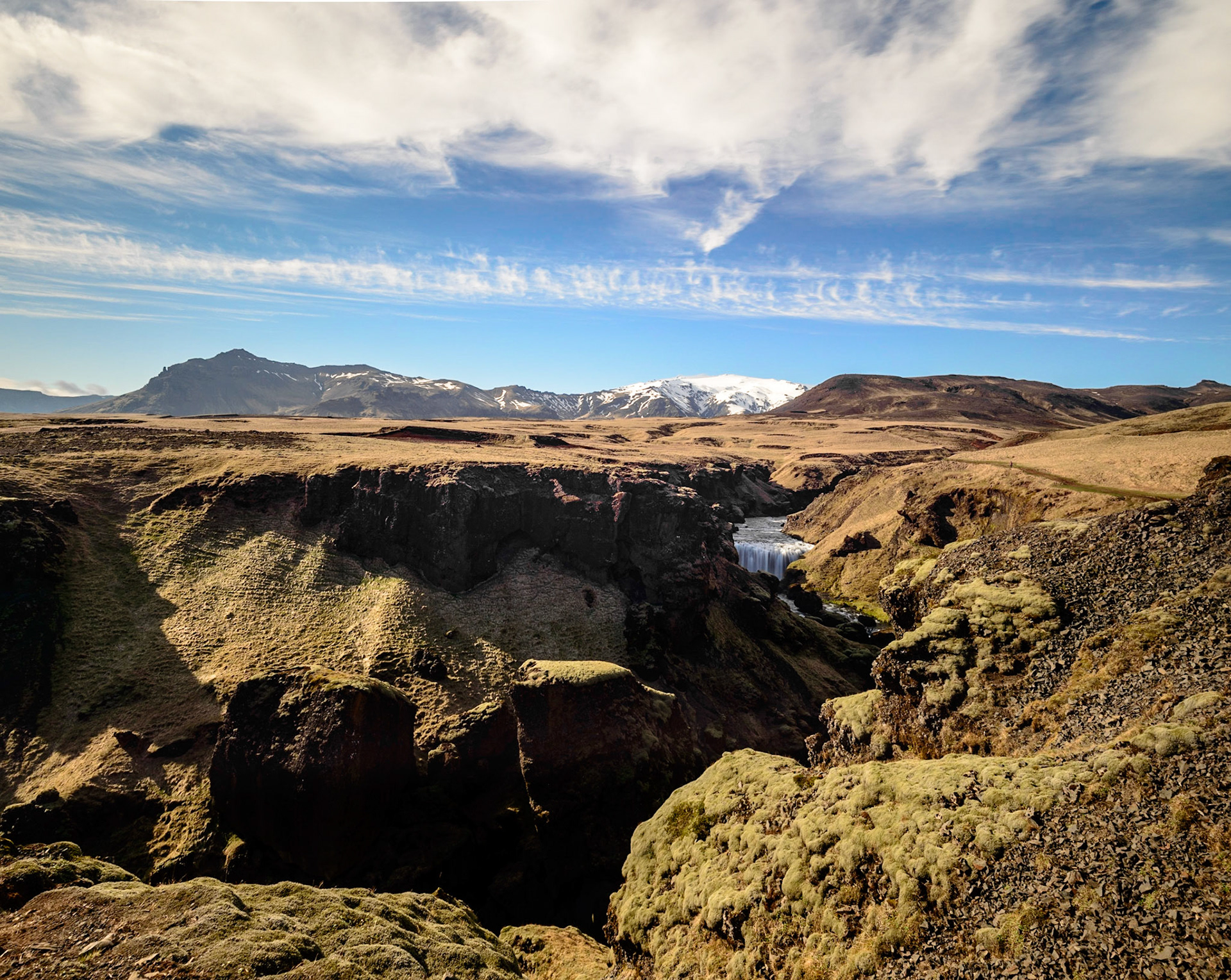 Skógafoss River