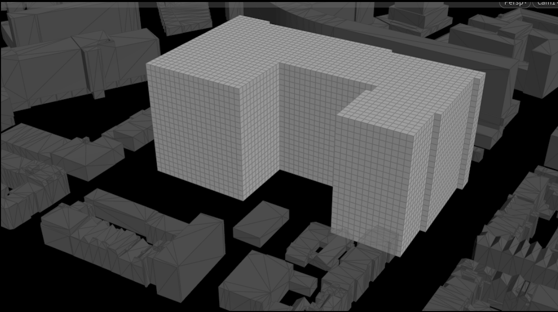 Voxelated Site