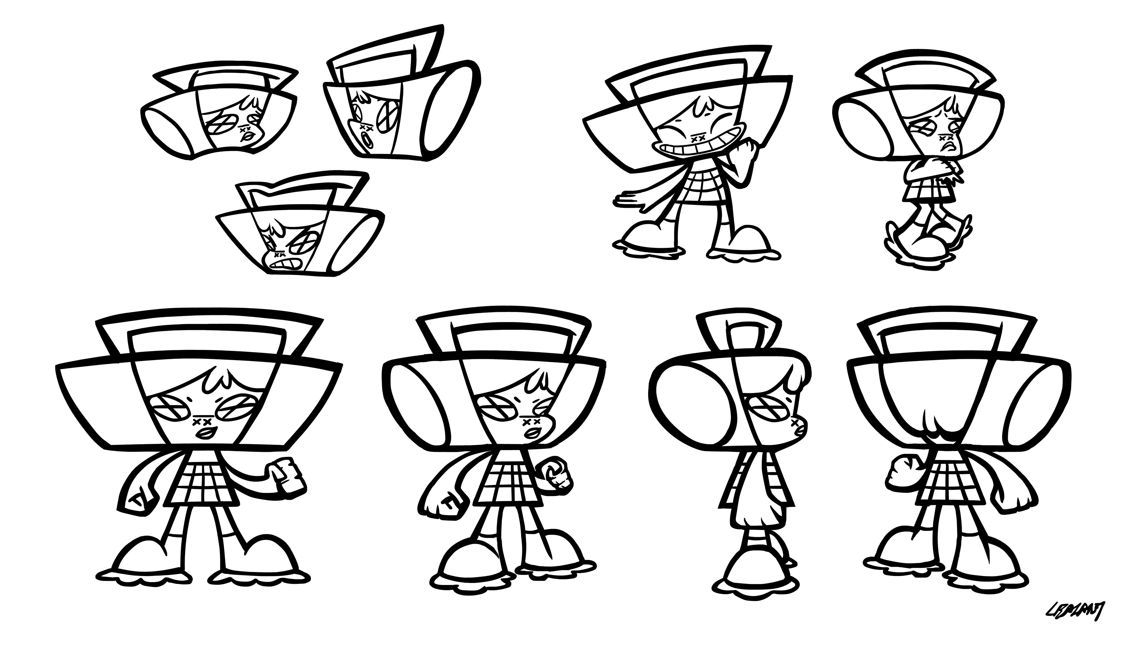Beep Bop Boop Character design by Lealani