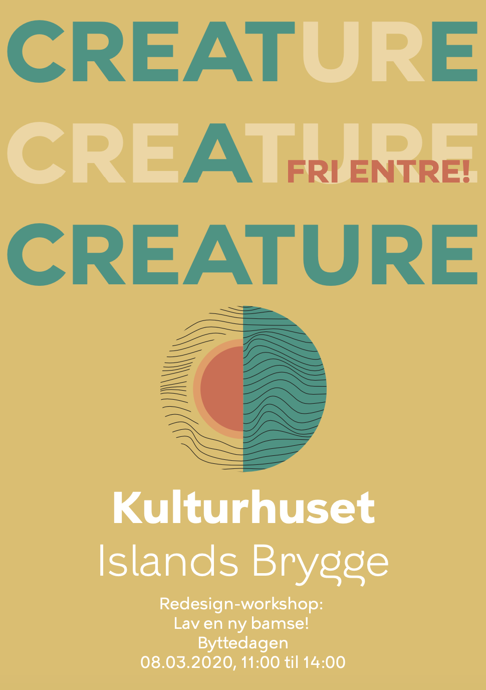 Create a Creature - Event Poster