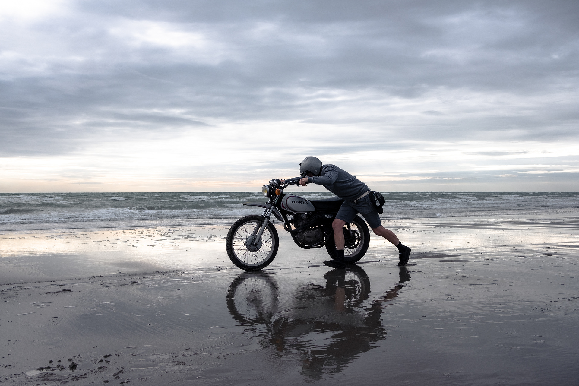 Sur la plage - Ambleteuse