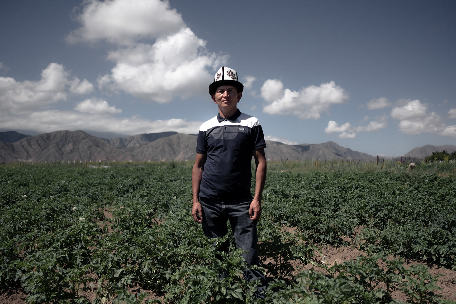 Azamat Kaseev, agronome. Il cherche des solution face agricole face au réchauffement climatique © Martin Peterolff