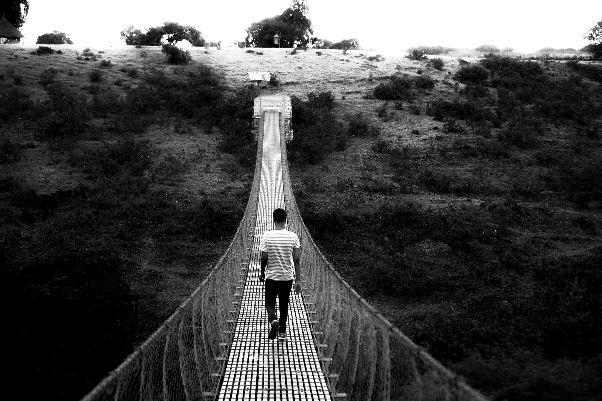 Sur le pont