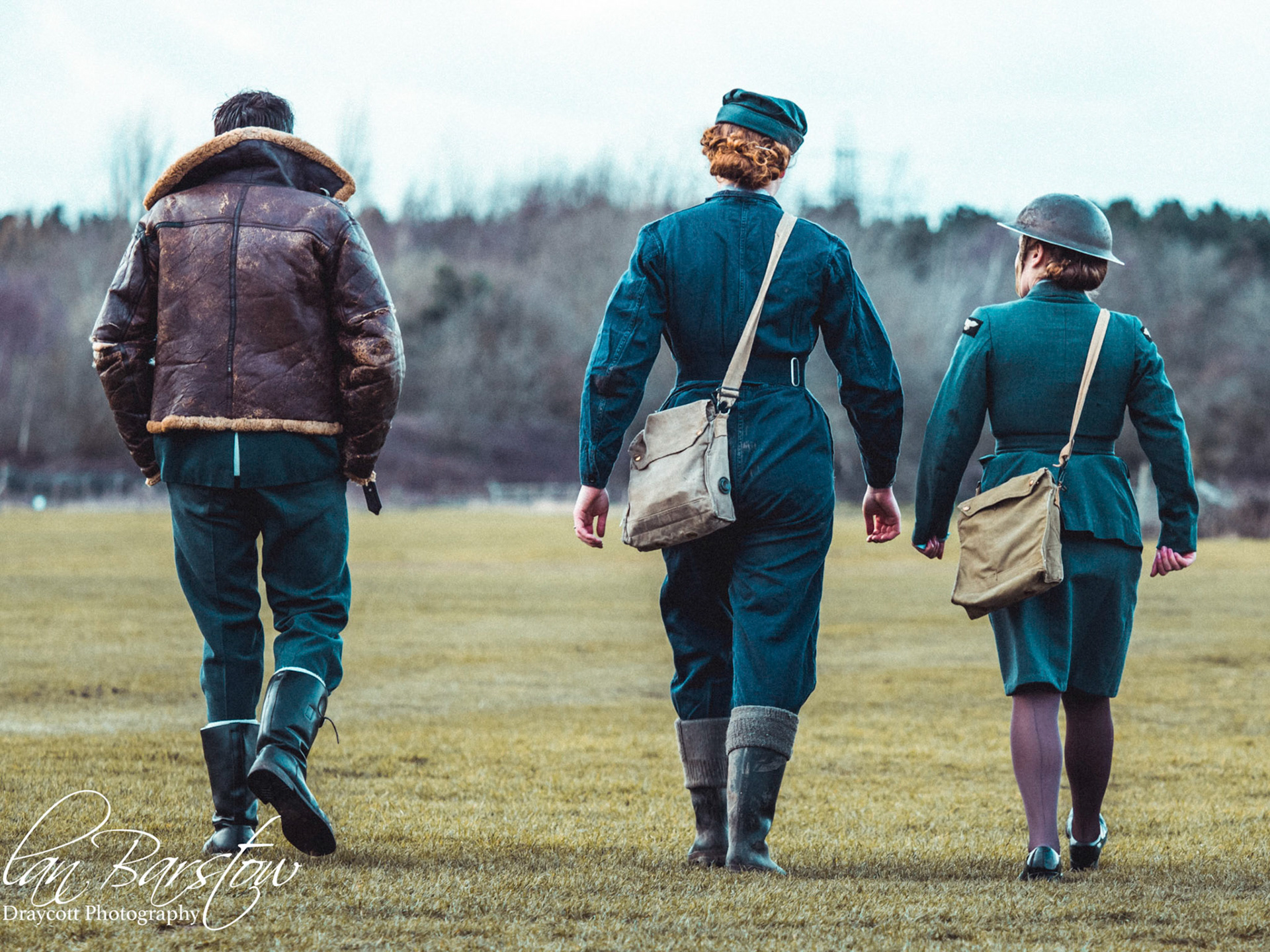 World War II - Re-enactment.