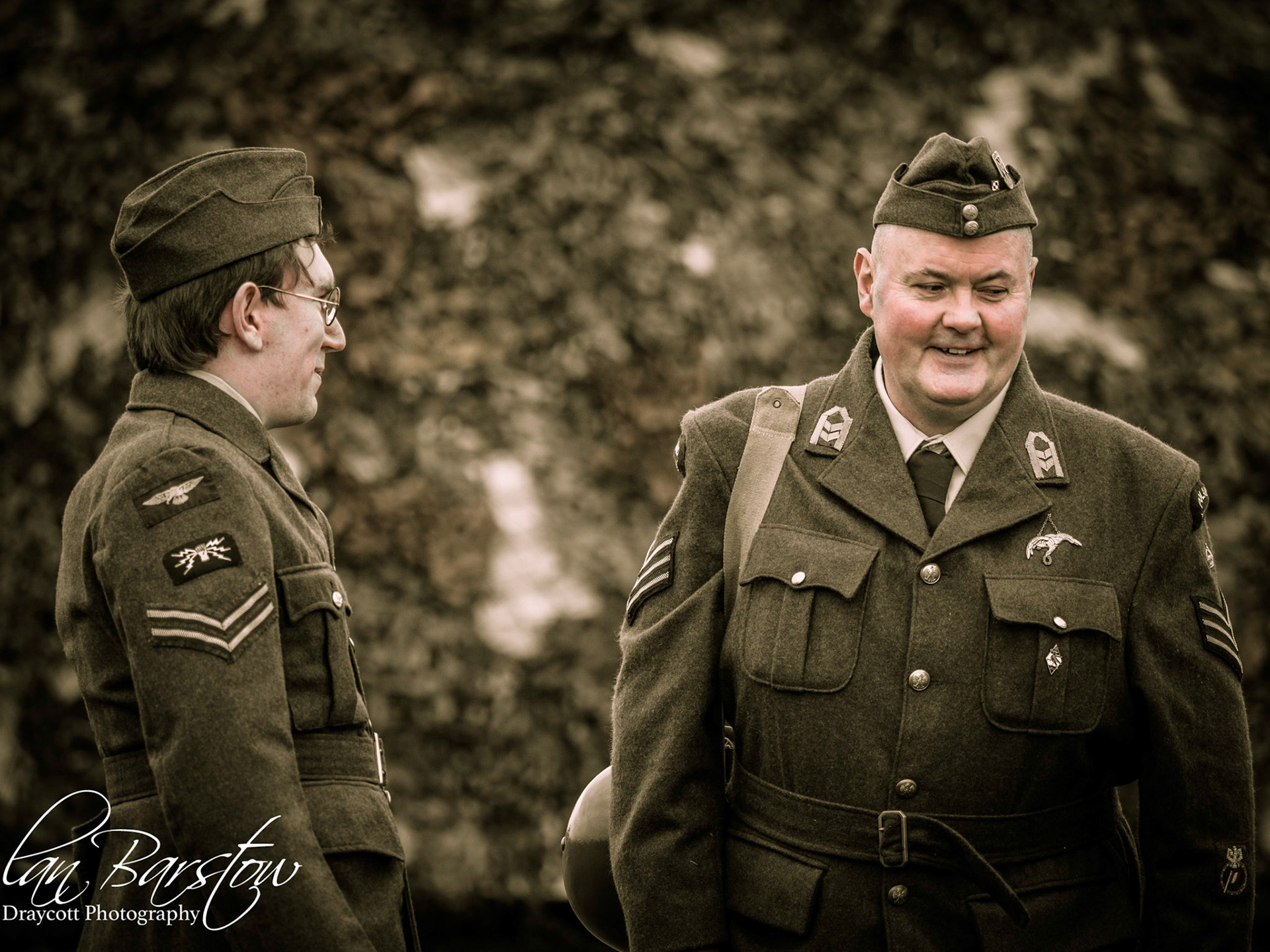 World War II - Re-enactment.