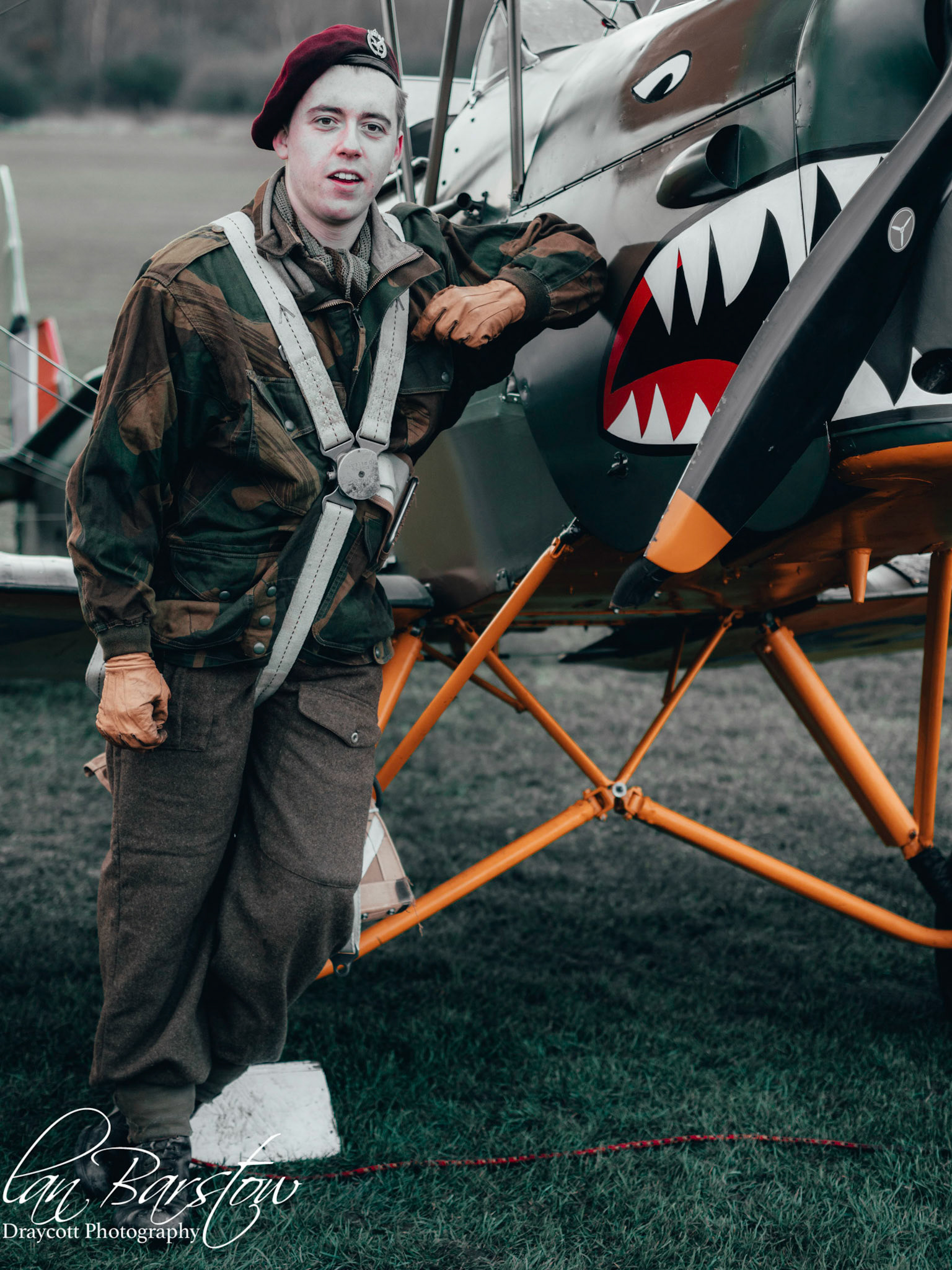 World War II - Re-enactment.