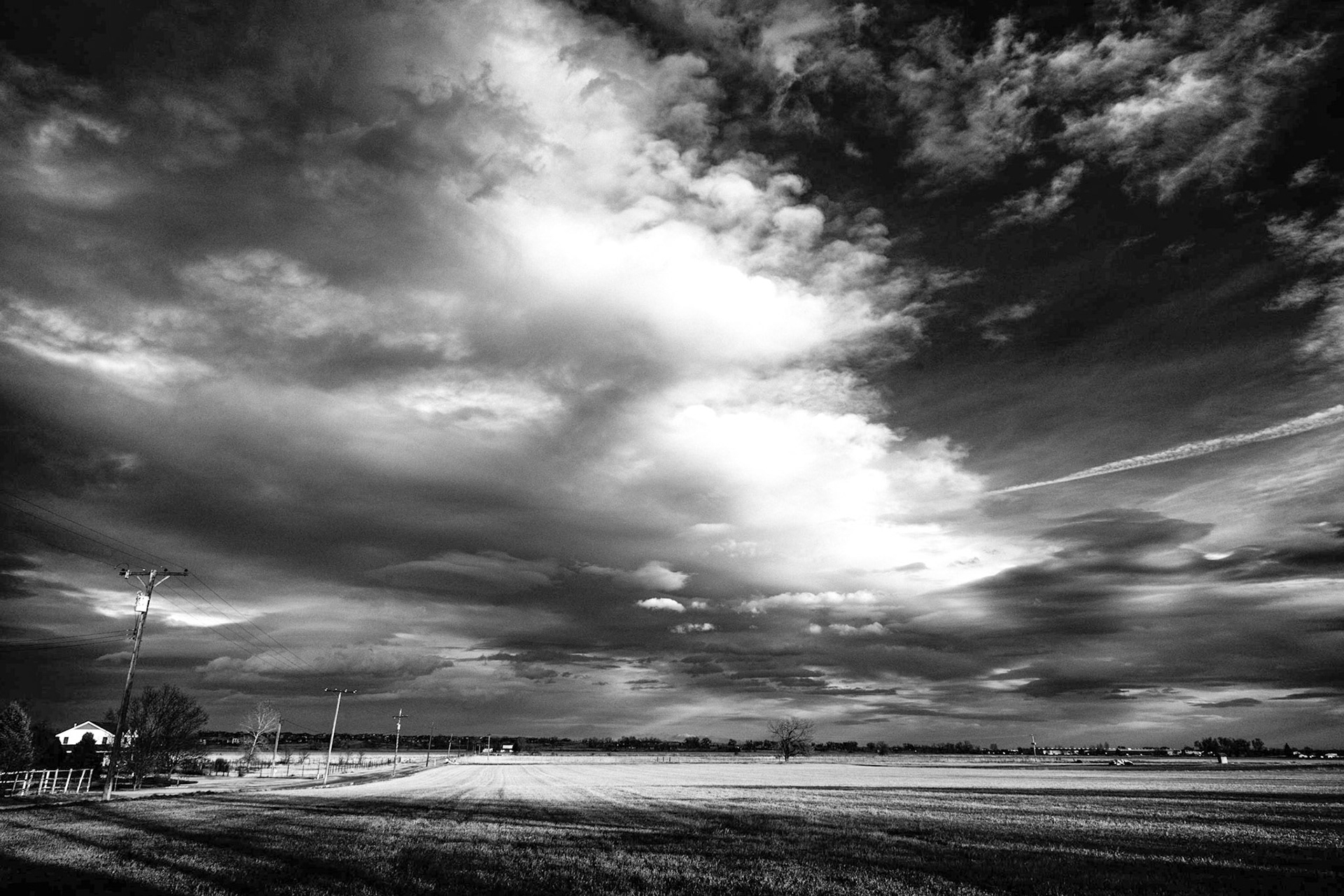 View from Tomnath B&W