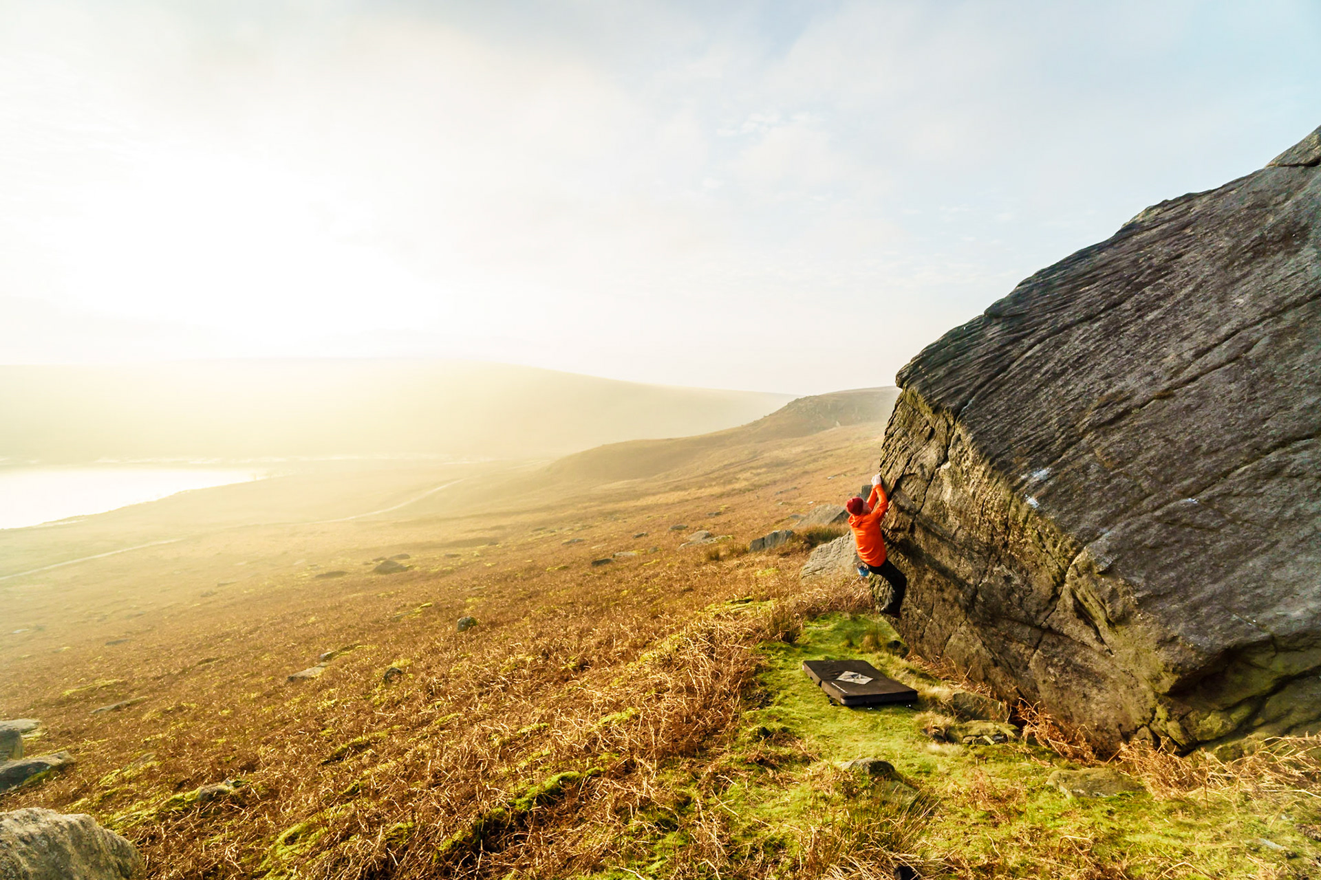 Flying Arete @ Scout Crag