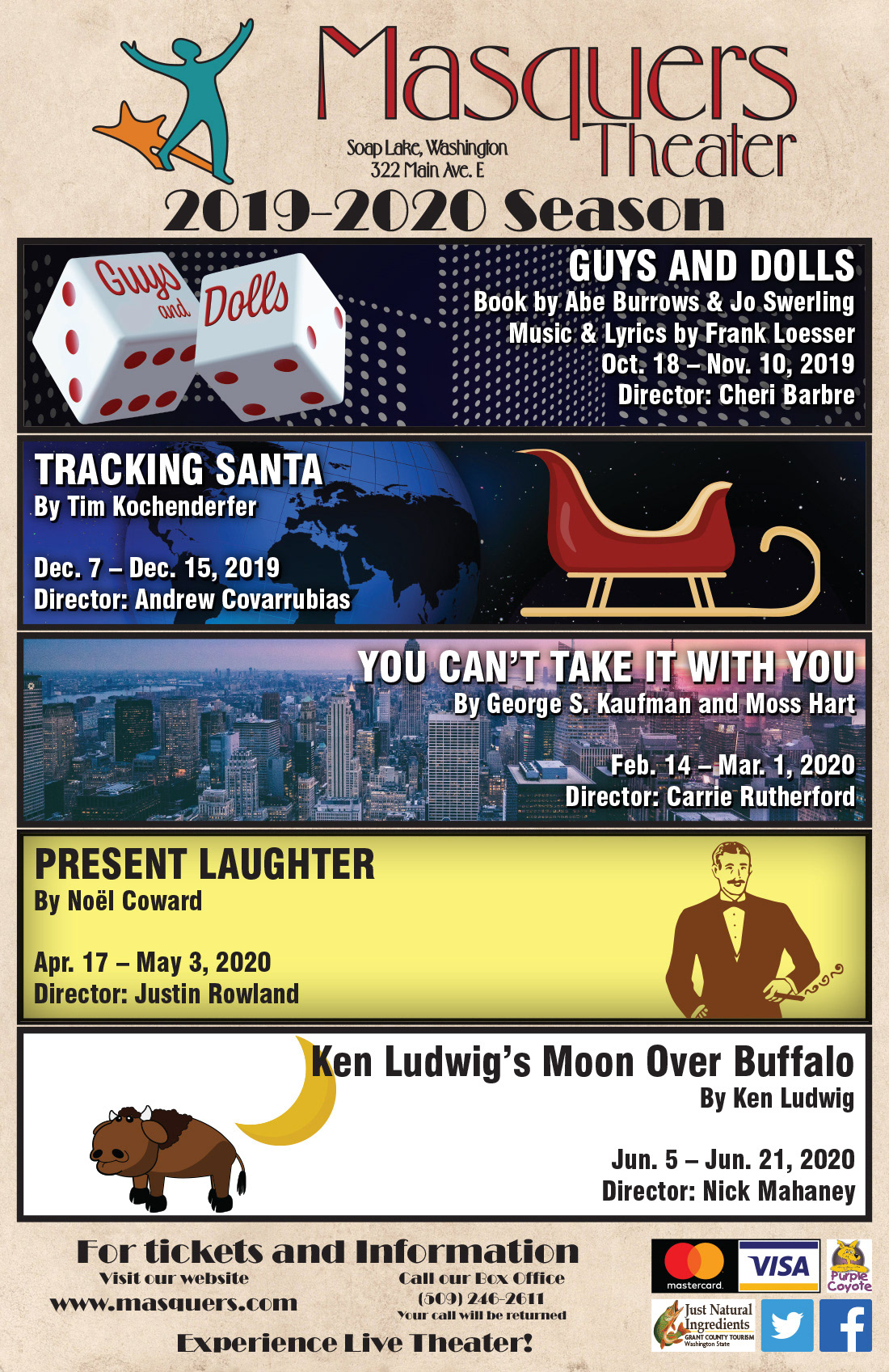 Masquers 2019-2020 Season