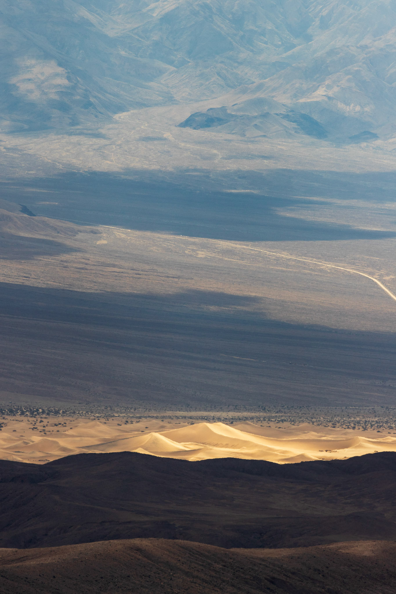 Distant Dunes - Mesquite Flat Sand Dunes, Death Valley National Park