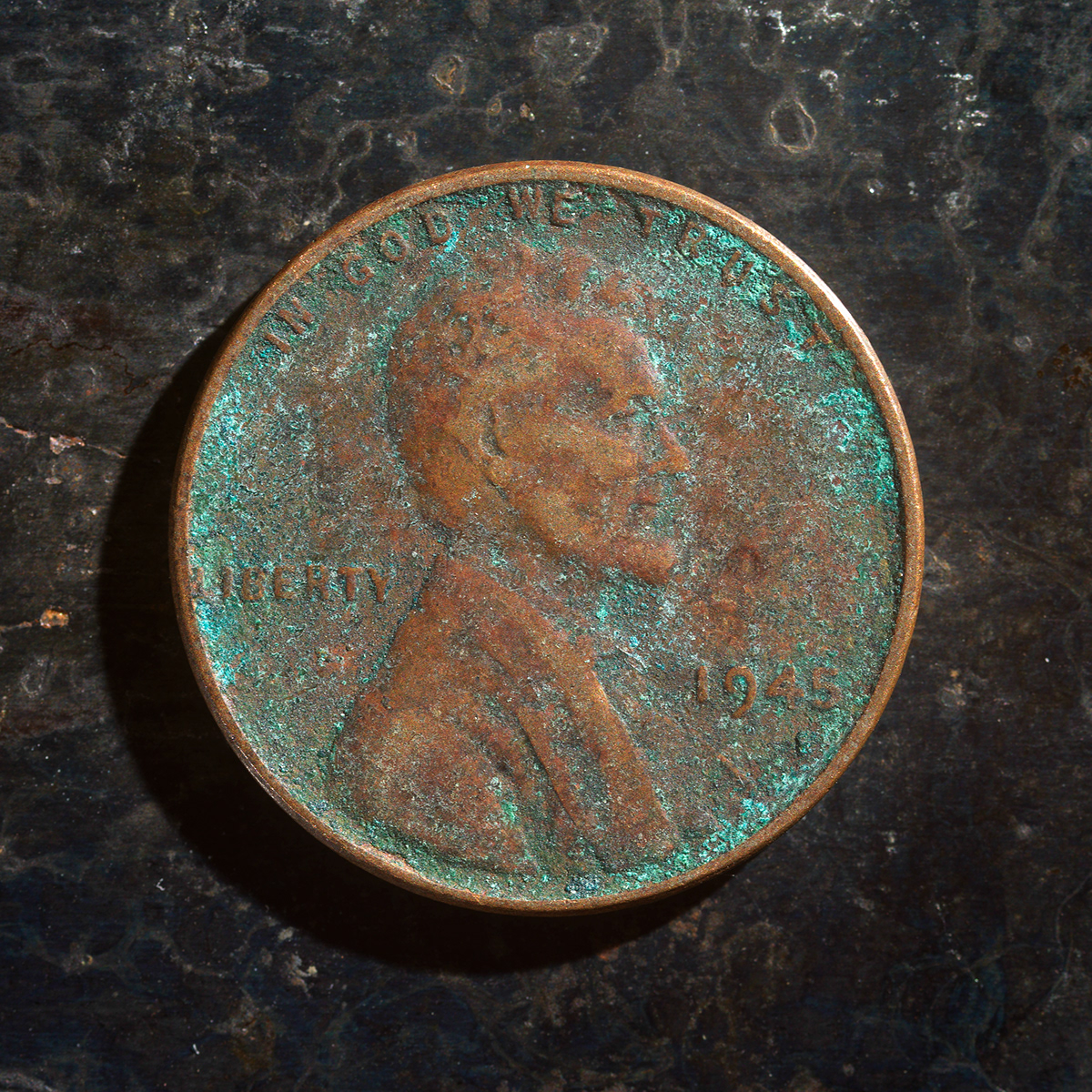 Messed Up Money - Fine Art Coin Photography - Penny - Heads 1929 - 1958