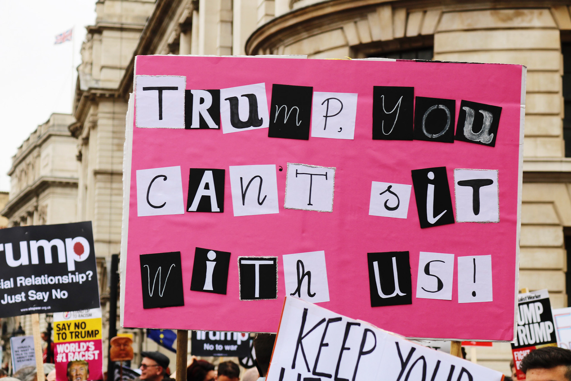 the Trump Protest, June 2019