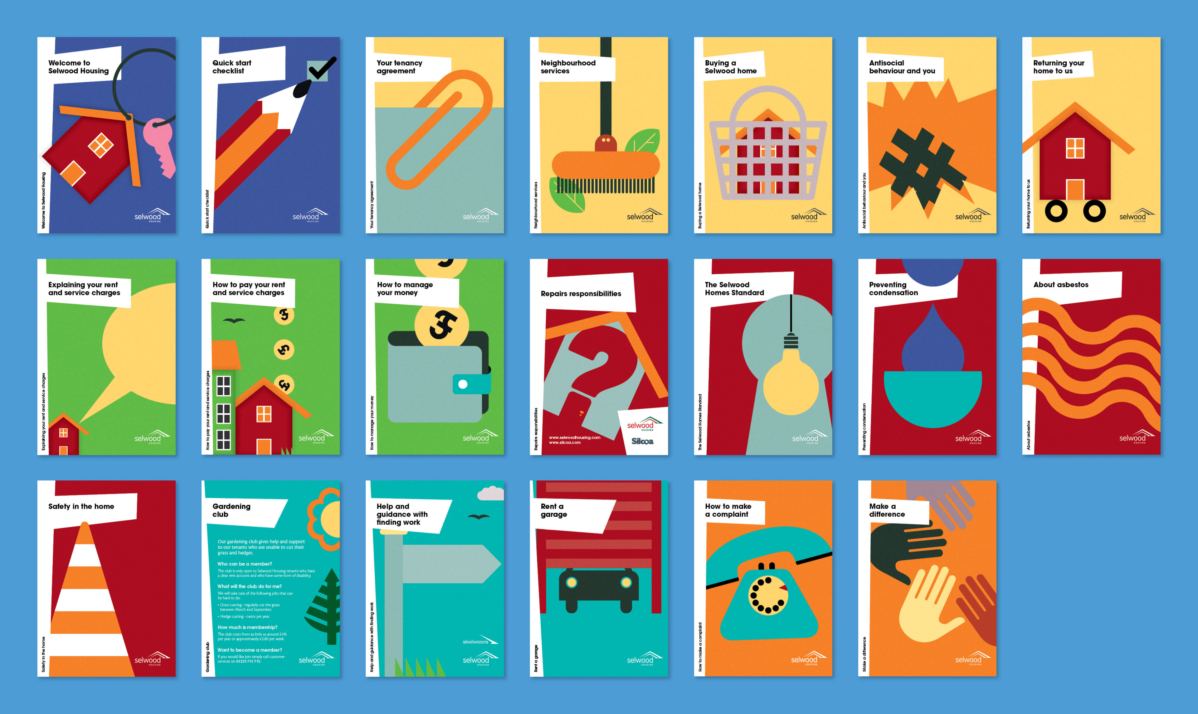 Welcome pack 20 booklet covers