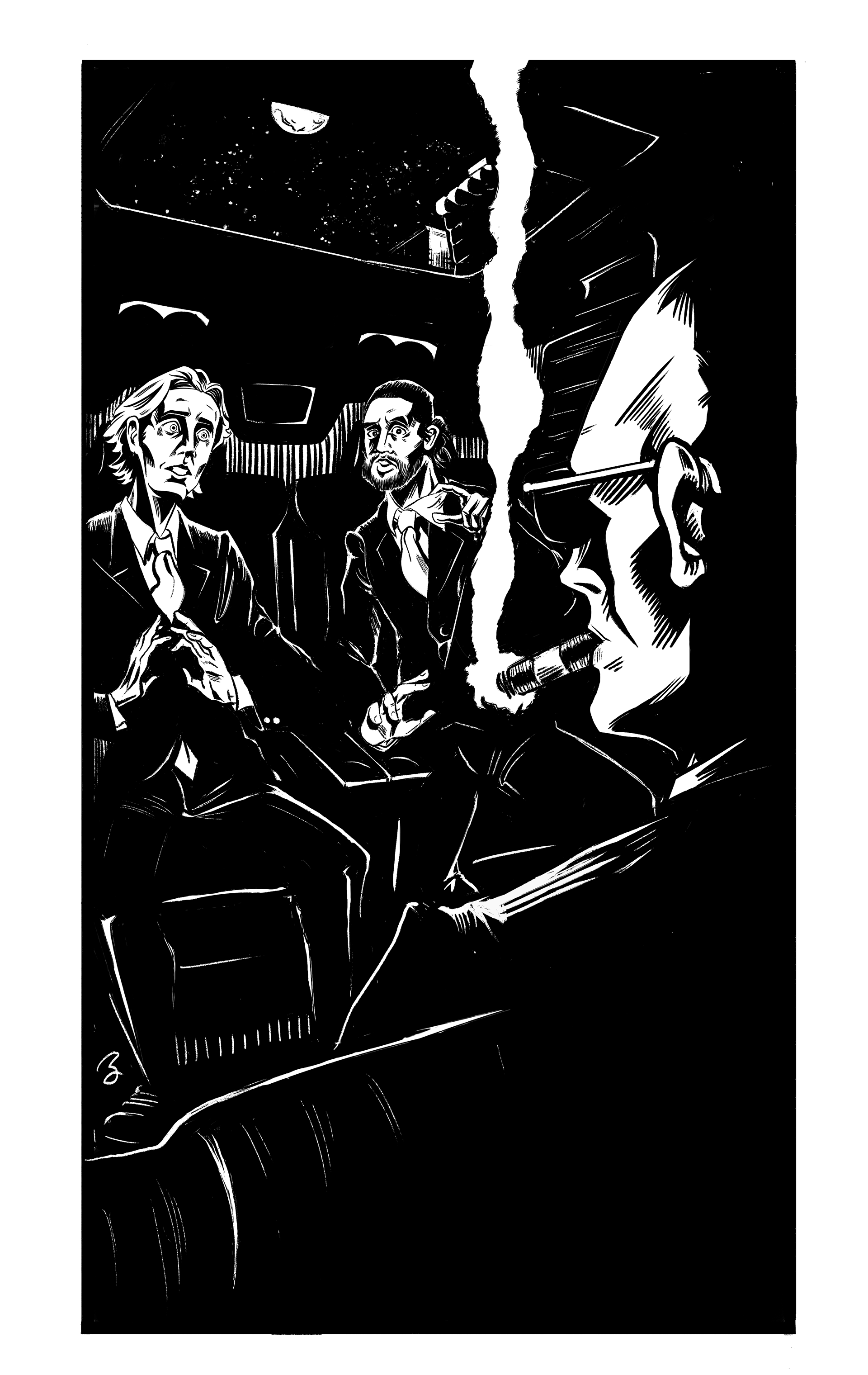 interior Illustration from SuperMega Saves the Troops