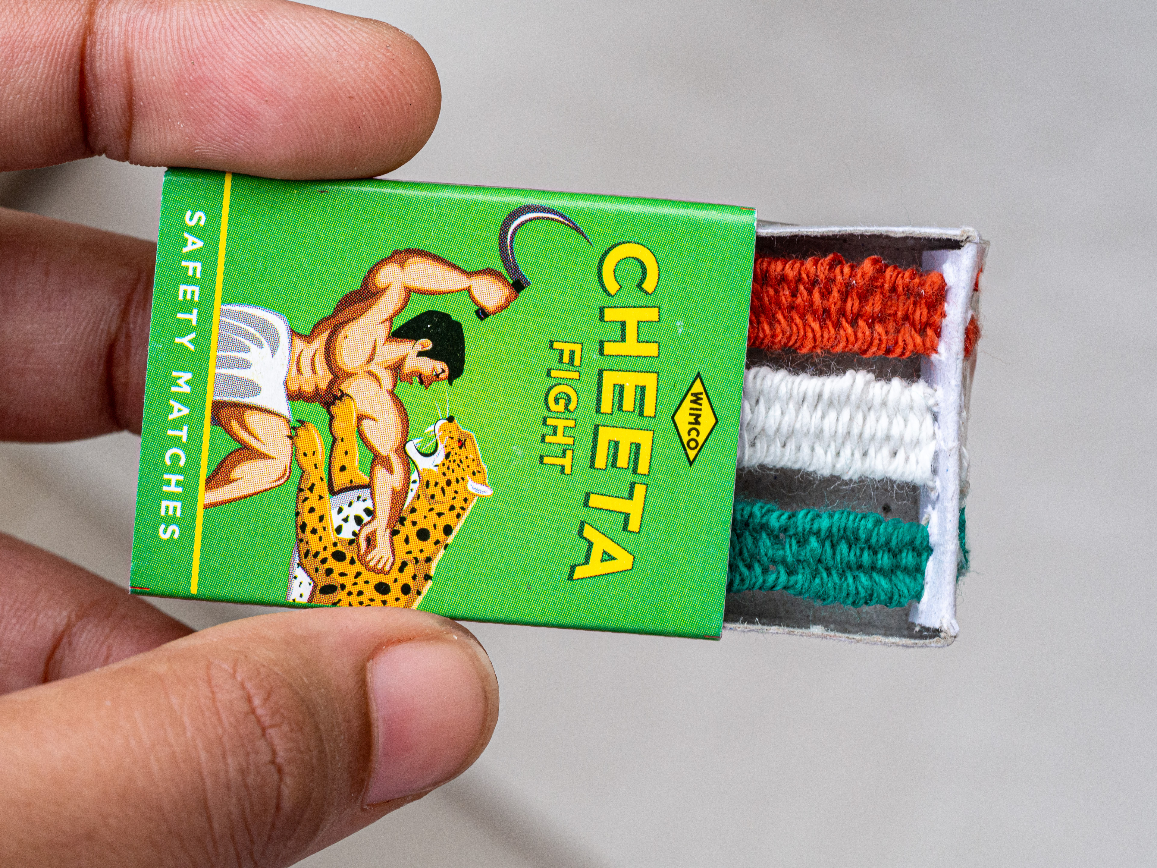 Guess what's woven inside.