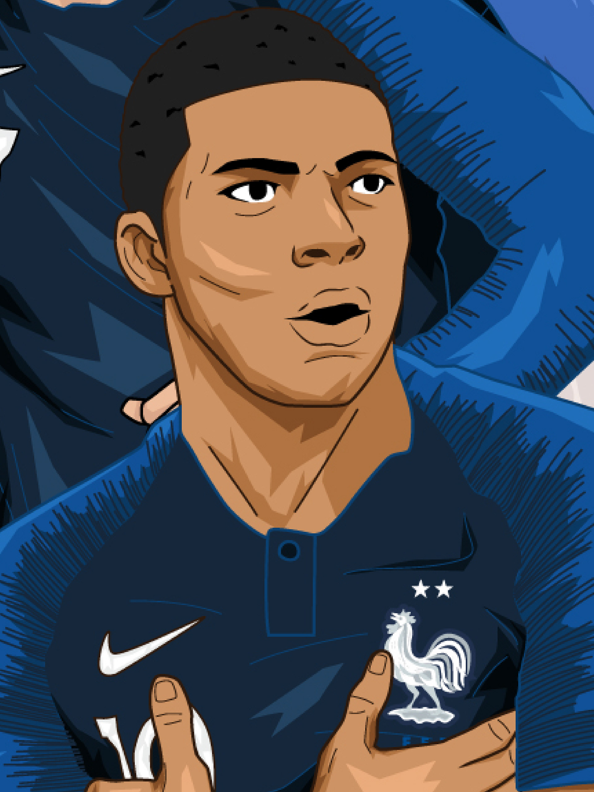 Kylian Mbappé for France
