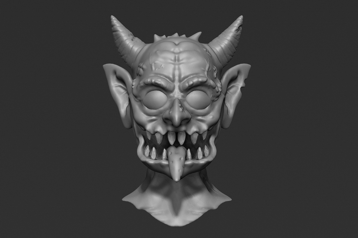 Dynamesh head sculpt (October 2019)
