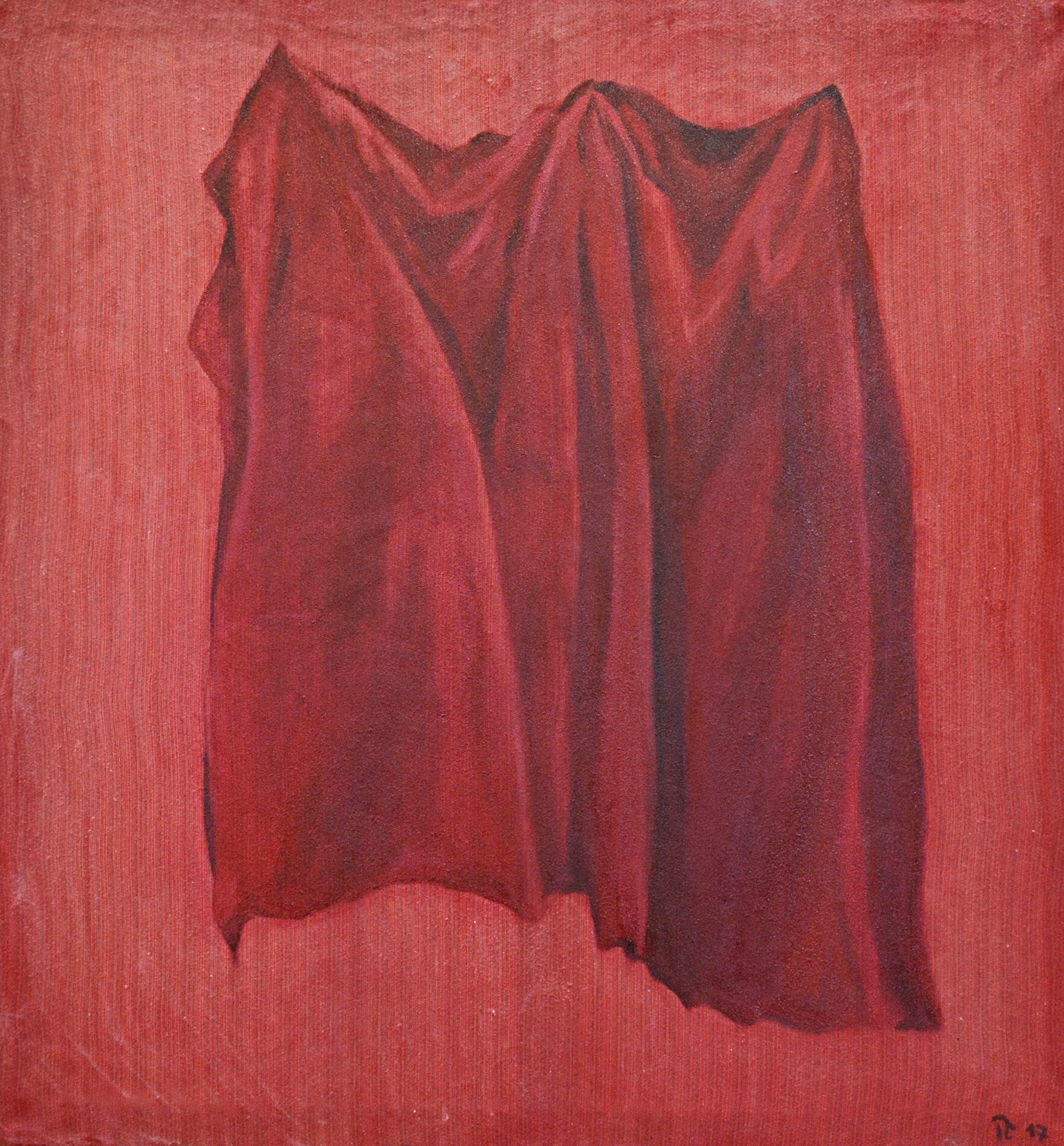 Have a Calm Night, 108x99 cm, oil on canvas, 2017 (SOLD)