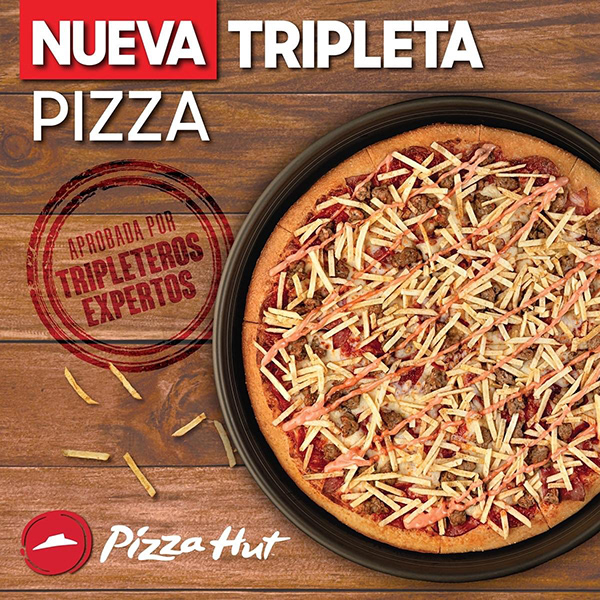 Elysanta Photography Nueva Tripleta Pizza de Pizza Hut