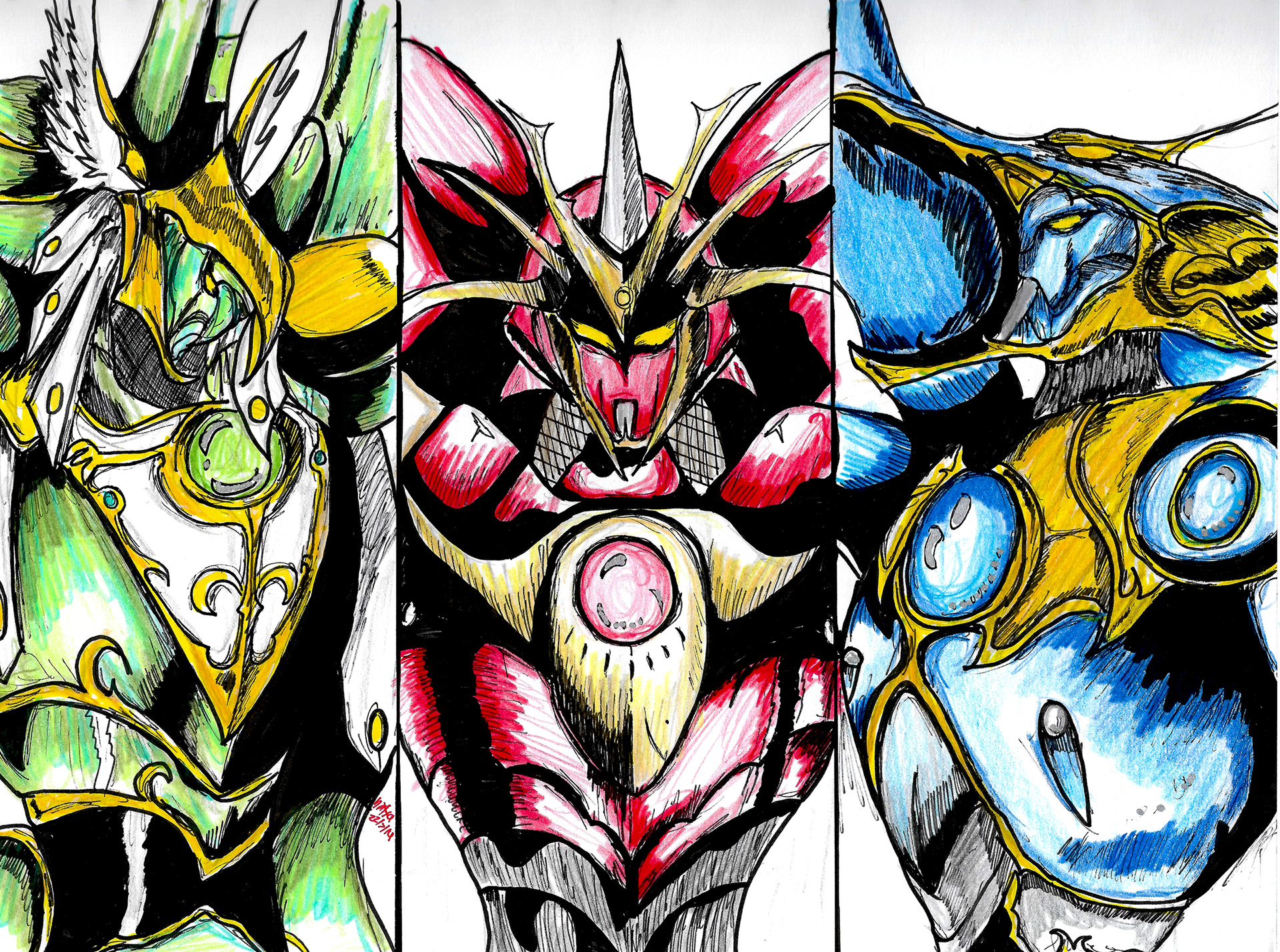 Rodolfo Hernandez Pichardo - Magic Knight Rayearth - Genios (Mashin).