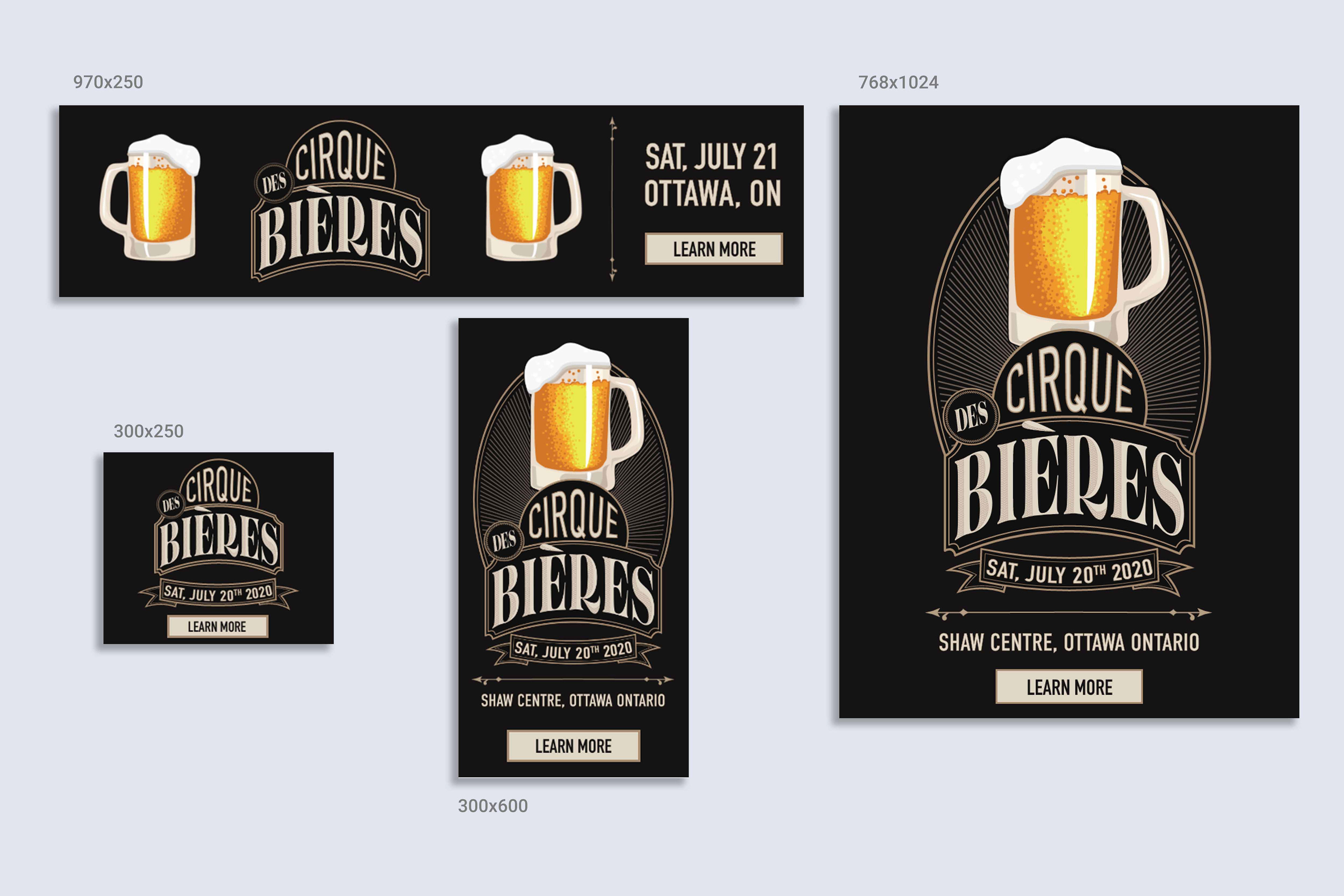 Samples of Google Display Ads