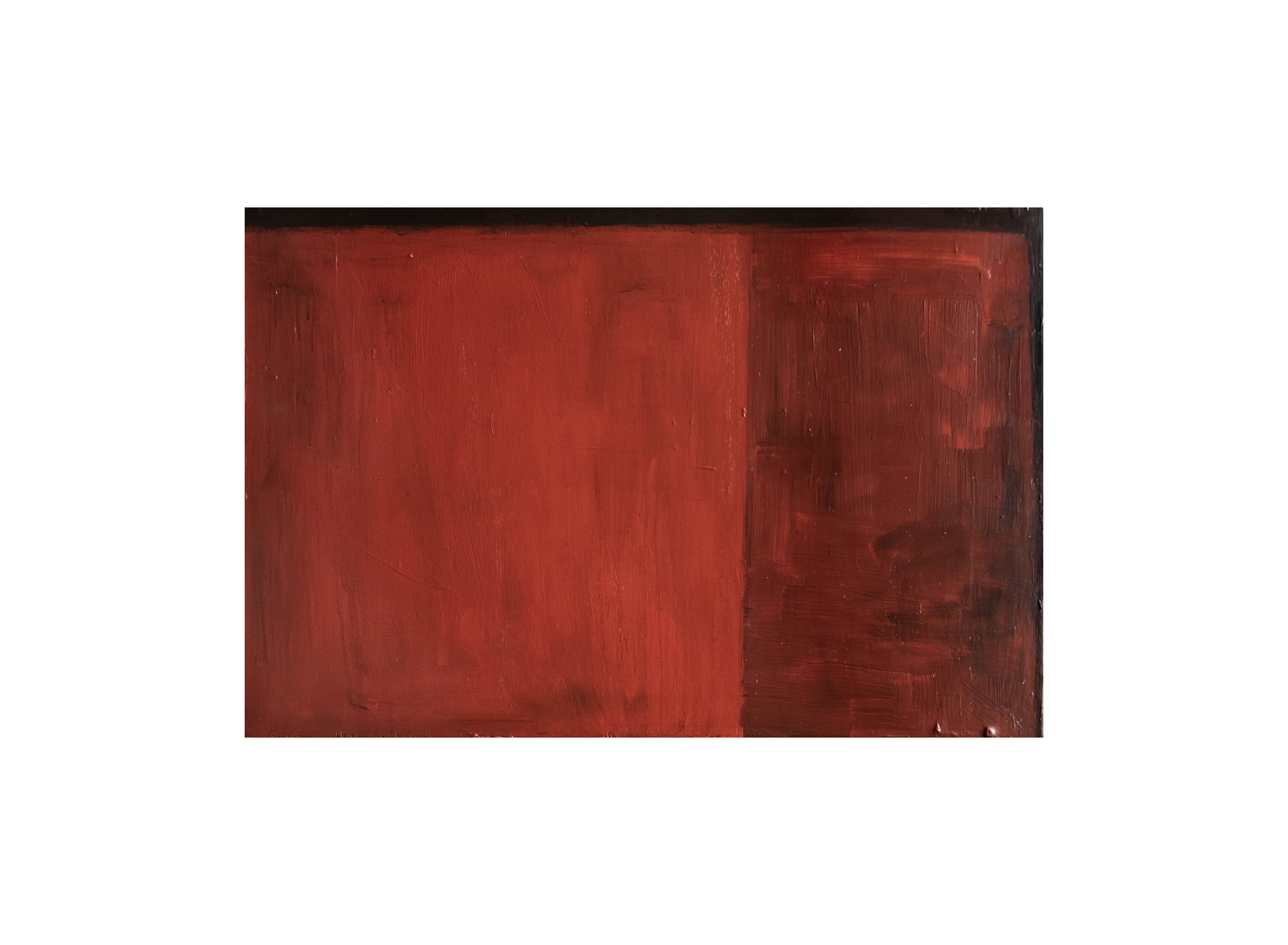 Untitled. Acrylic on board. 28x38"