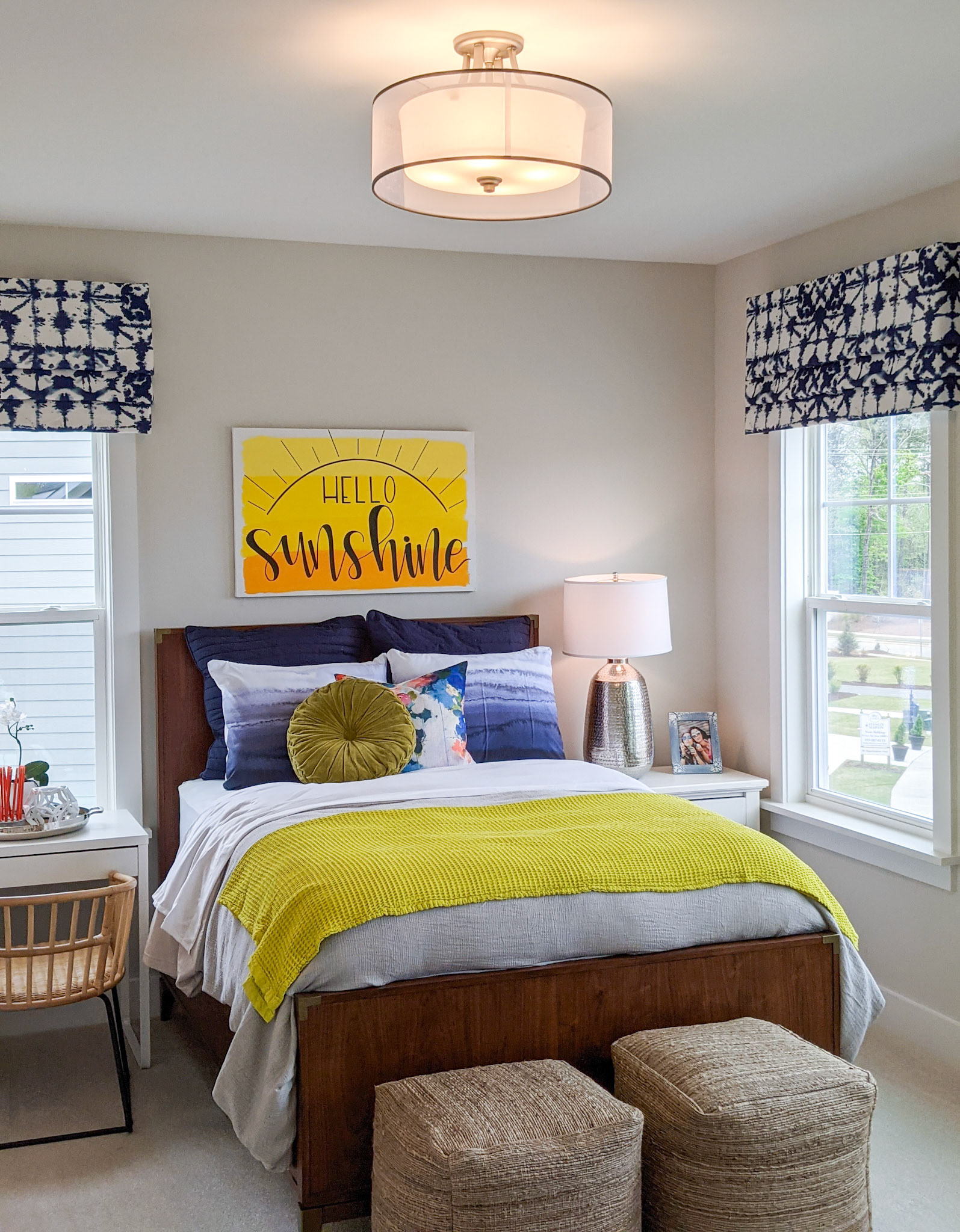 Personal Selections: Flooring & lighting. Other selections made by Model Home Interiors.