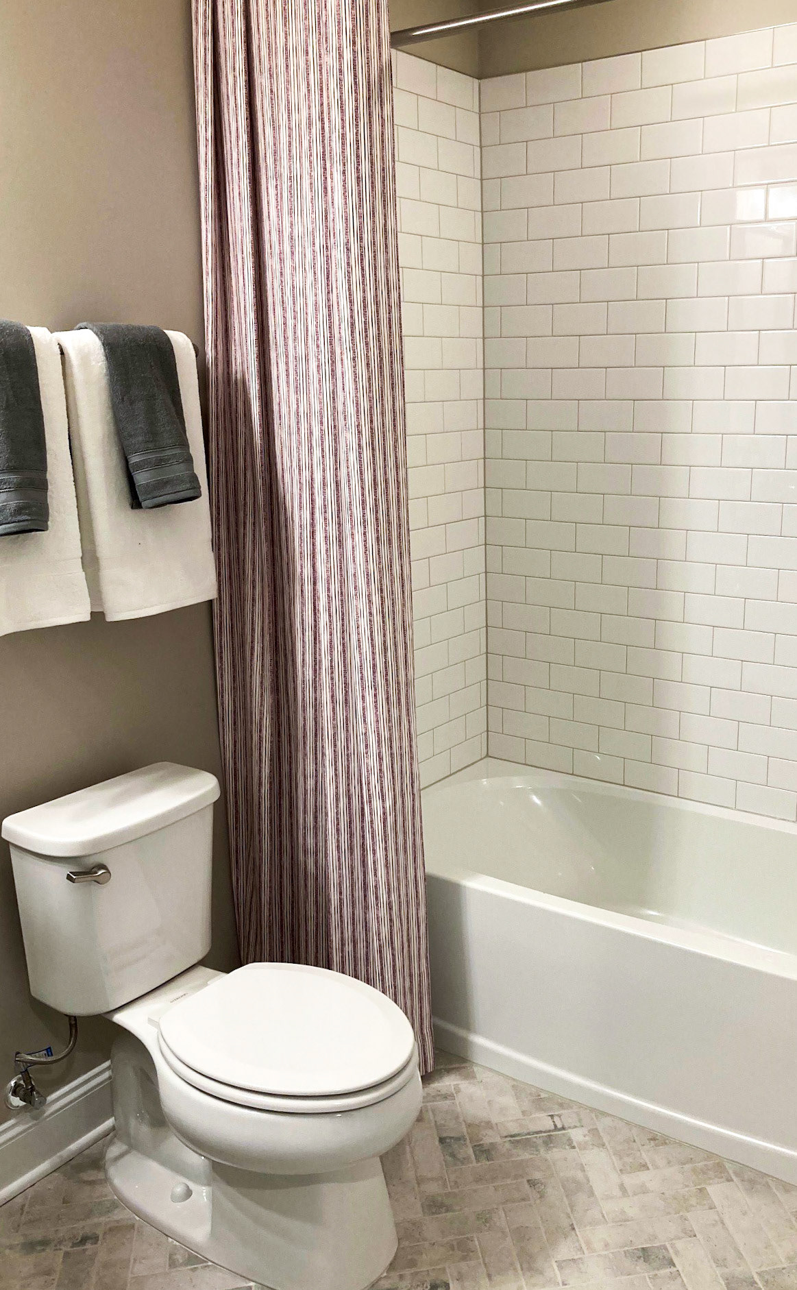 Personal Selections: Tile & lighting. Other selections made by Model Home Interiors.
