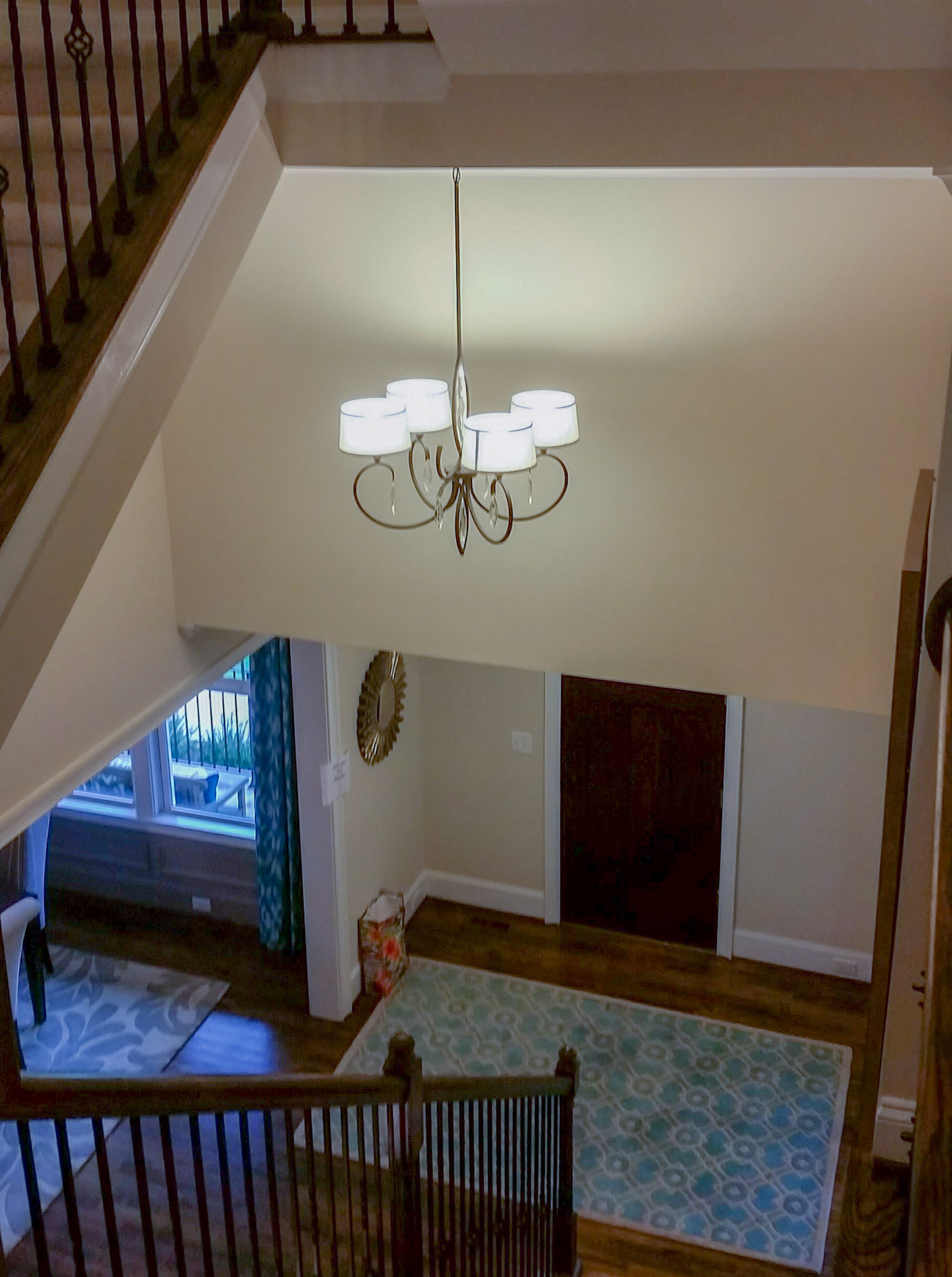 Personal Selections: Flooring & lighting. Other selections made by Model Home Interiors.