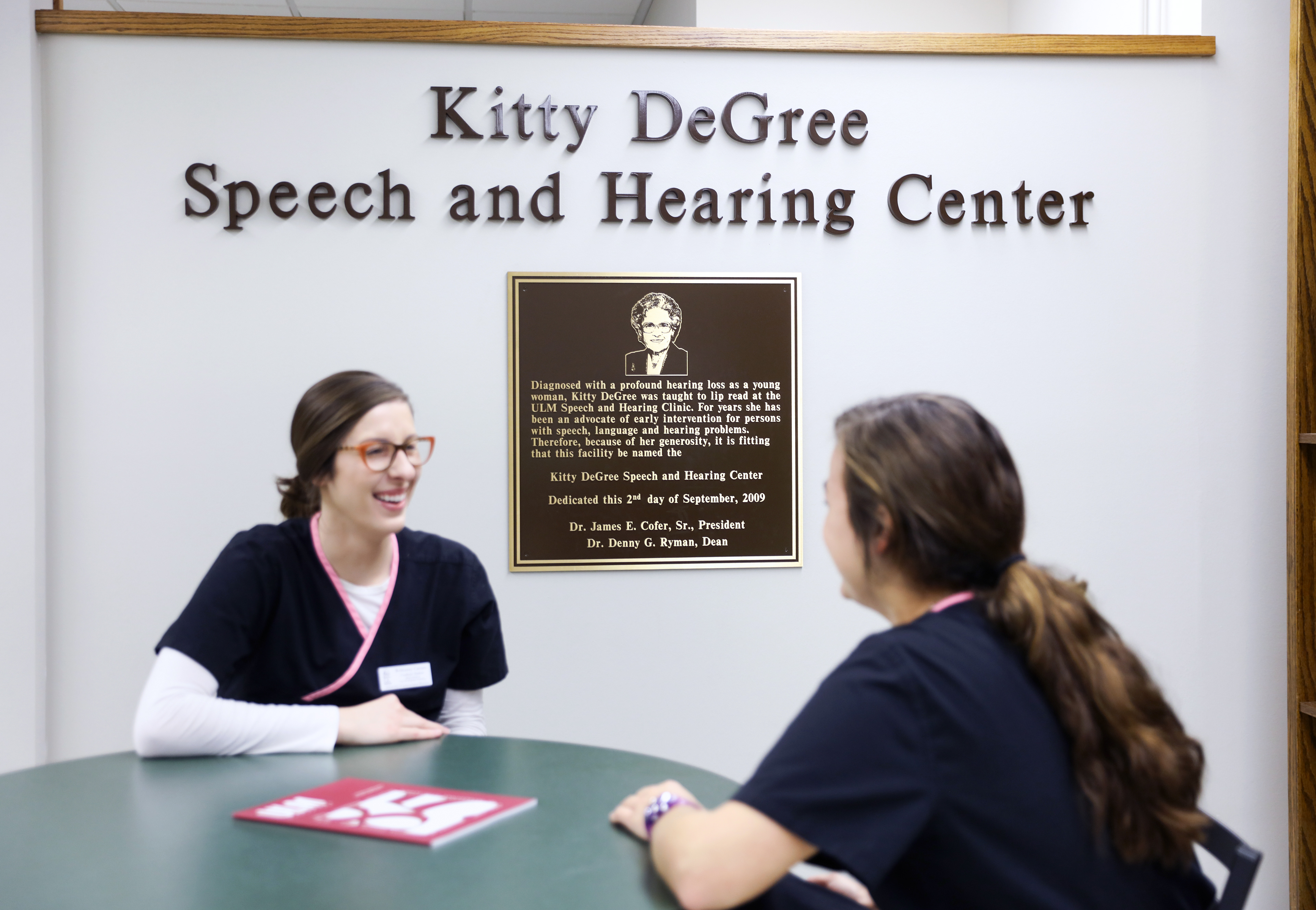 Emerald McIntyre Kitty DeGree Speech and Hearing Center