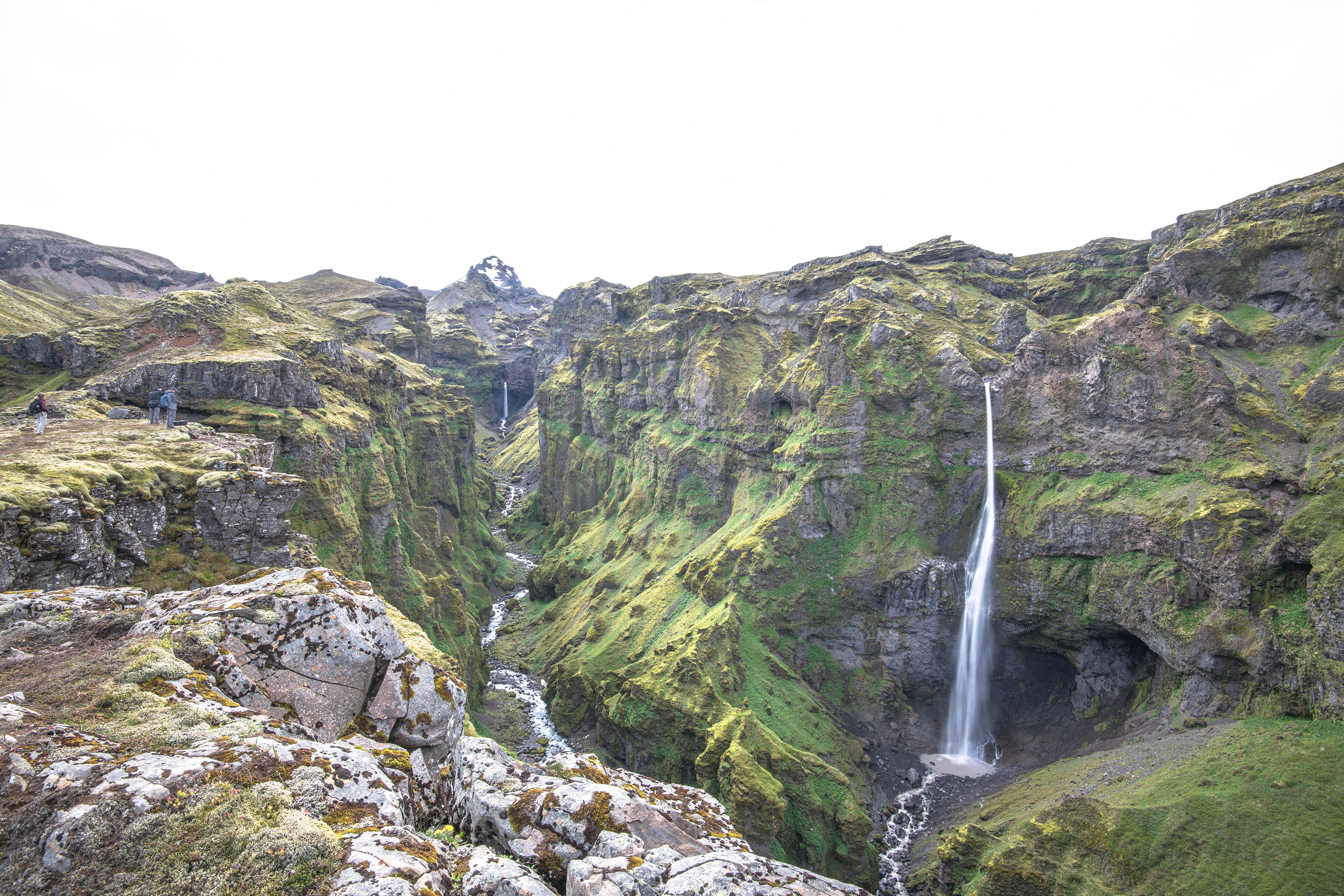 Múlagljúfur canyon is a great place to combine hiking and photography
