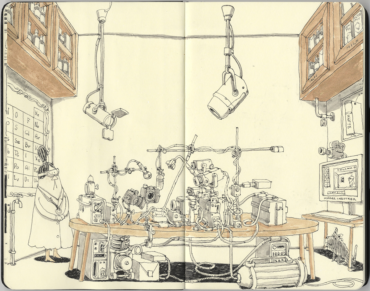 Mattias Adolfsson - Sketchbook 25-24