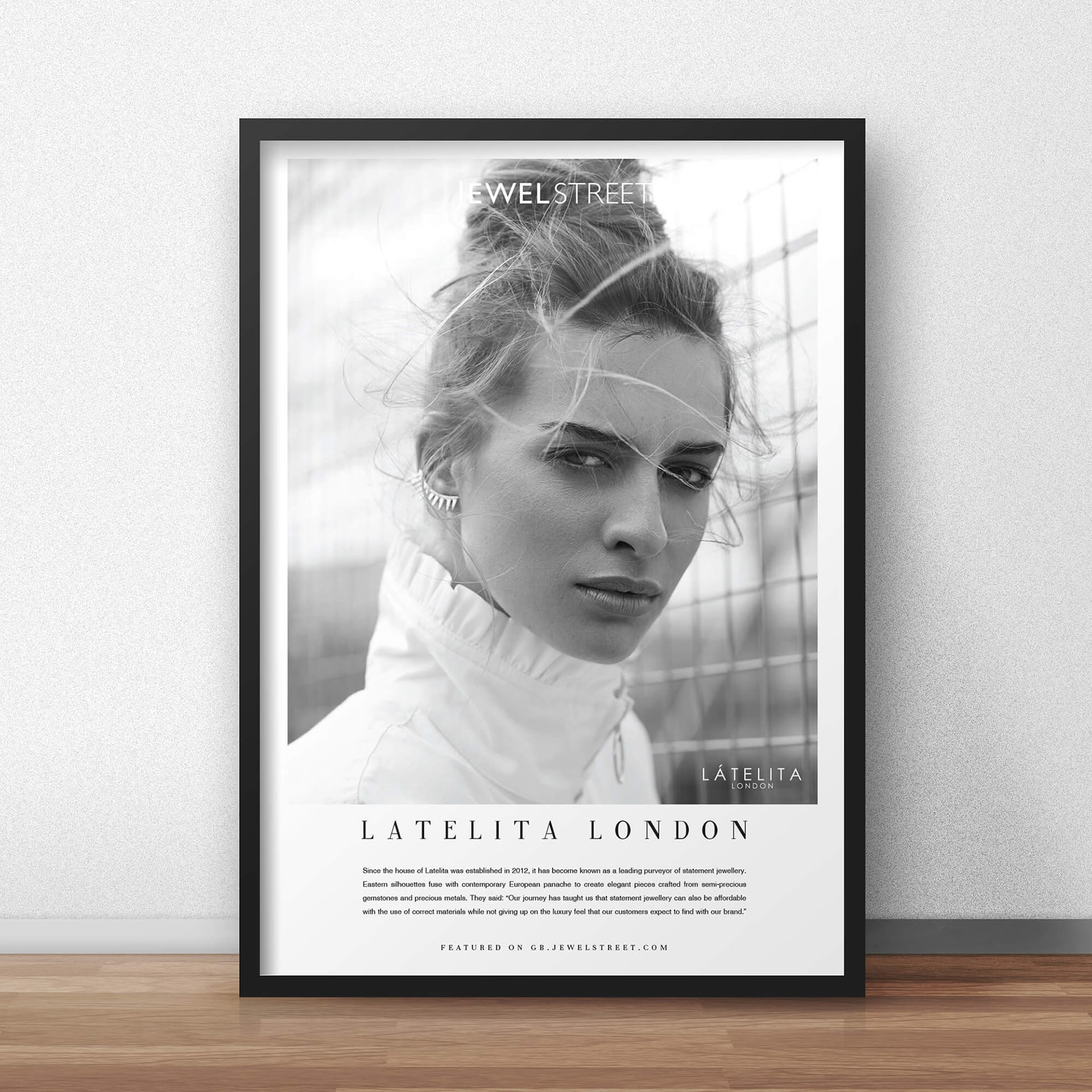 Jewellery Designer Poster - Latelita London