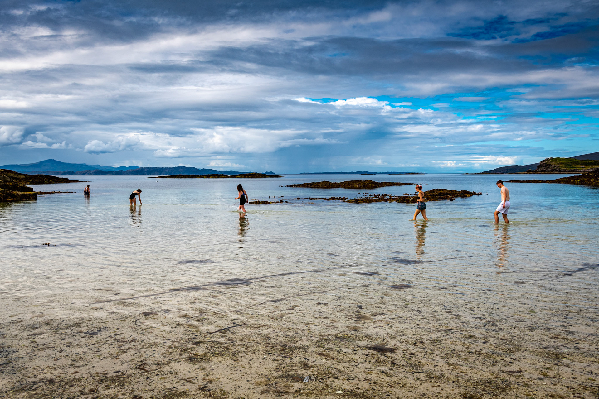 A Swim at the Coral Beaches