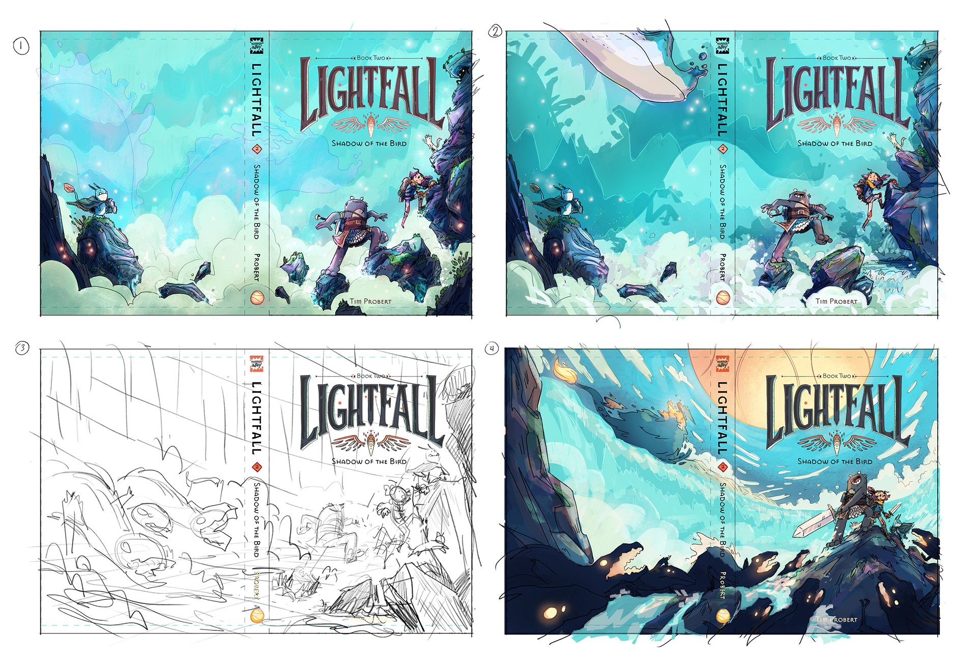 Tim Probert Lightfall Book 2 Cover